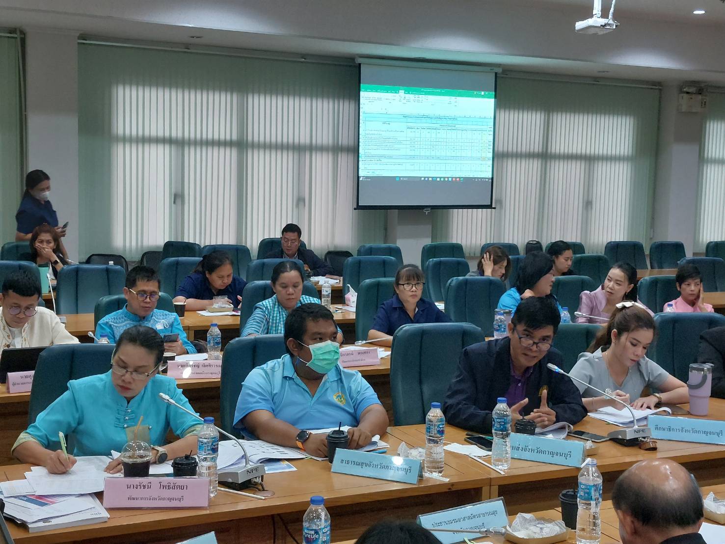 📣CDD KAN News: พช. กาญจนบุรี จัดประชุมคณะทำงานบริหารการจัดเก็บข้อมูลความจำเป็นพื้นฐาน (จปฐ.) และข้อมูลพื้นฐานระดับหมู่บ้าน (กชช. 2ค) จังหวัดกาญจนบุรี