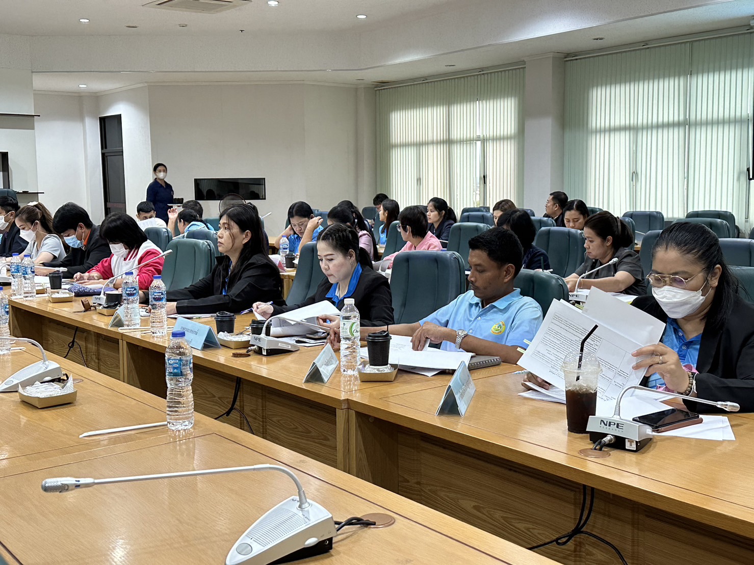 📣CDD KAN News: พช. กาญจนบุรี จัดประชุมคณะทำงานบริหารการจัดเก็บข้อมูลความจำเป็นพื้นฐาน (จปฐ.) และข้อมูลพื้นฐานระดับหมู่บ้าน (กชช. 2ค) จังหวัดกาญจนบุรี