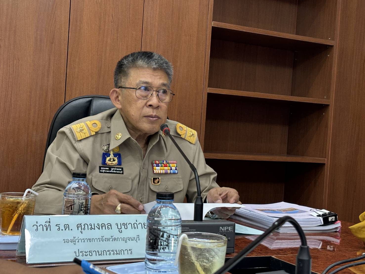 พช.กาญจนบุรี ร่วมประชุมพิจารณาคัดเลือกวัดพัฒนาตัวอย่างที่มีผลงานดีเด่น วัดพัฒนาตัวอย่างและอุทยานการศึกษาในวัด ประจำปี พ.ศ. 2567