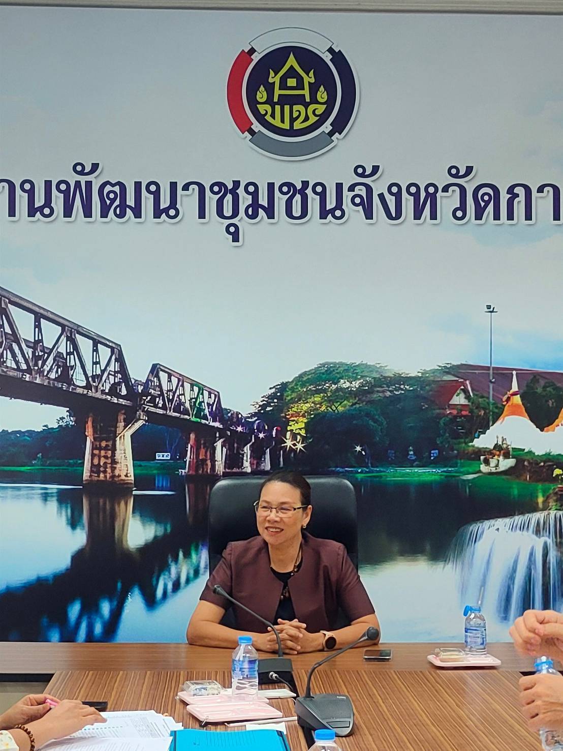 พช. กาญจนบุรี รับการตรวจสอบการดำเนินงาน ( Performance Audit) กองทุนพัฒนาบทบาทสตรี ประจำปี 2567 พร้อมลงพื้นที่กลุ่มเป้าหมาย