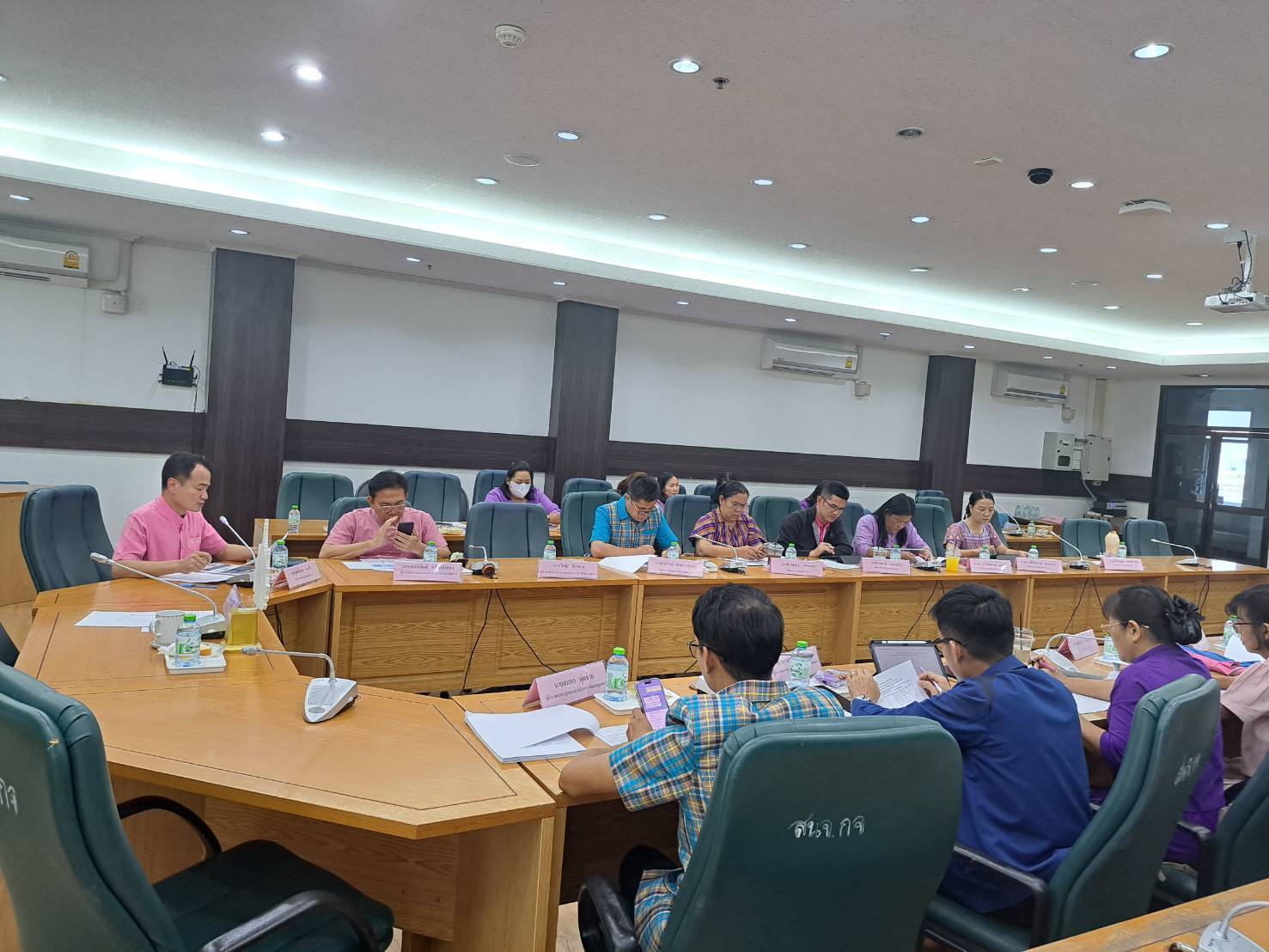 พช. กาญจนบุรี ประชุมผู้บริหารและนักวิชาการพัฒนาชุมชนสำนักงานพัฒนาชุมชนจังหวัดกาญจนบุรี ครั้งที่ 3/2567