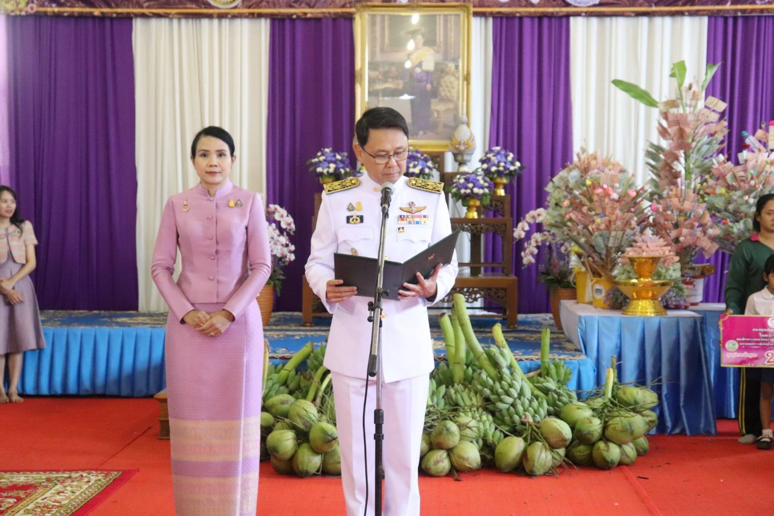 พช. กาญจนบุรี จัดพิธีทอดผ้าป่าสมทบกองทุนพัฒนาเด็กชนบท ในพระราชูปถัมภ์สมเด็จพระเทพรัตนราชสุดา ฯ สยามบรมราชกุมารี ประจำปี 2567