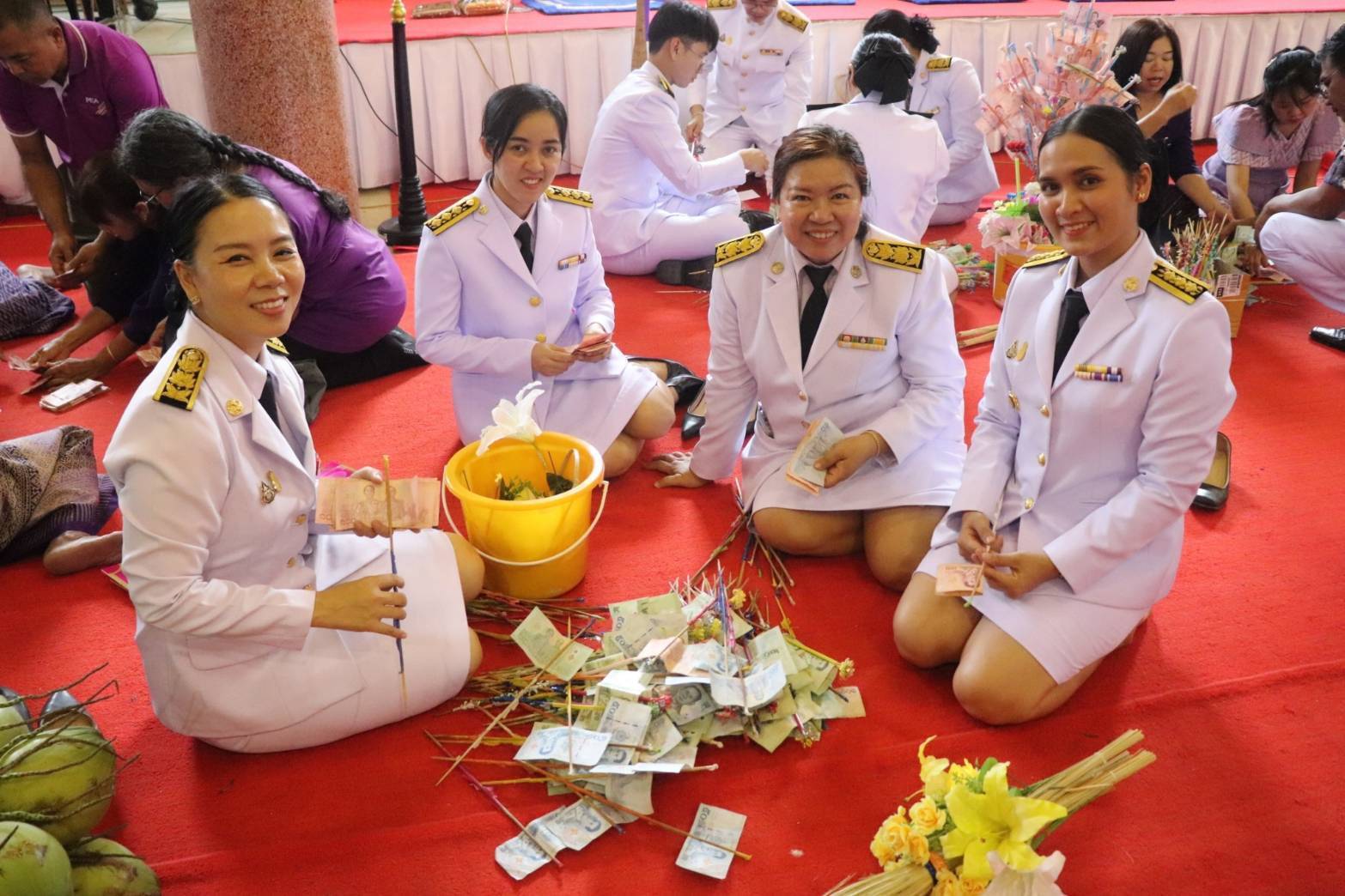 พช. กาญจนบุรี จัดพิธีทอดผ้าป่าสมทบกองทุนพัฒนาเด็กชนบท ในพระราชูปถัมภ์สมเด็จพระเทพรัตนราชสุดา ฯ สยามบรมราชกุมารี ประจำปี 2567