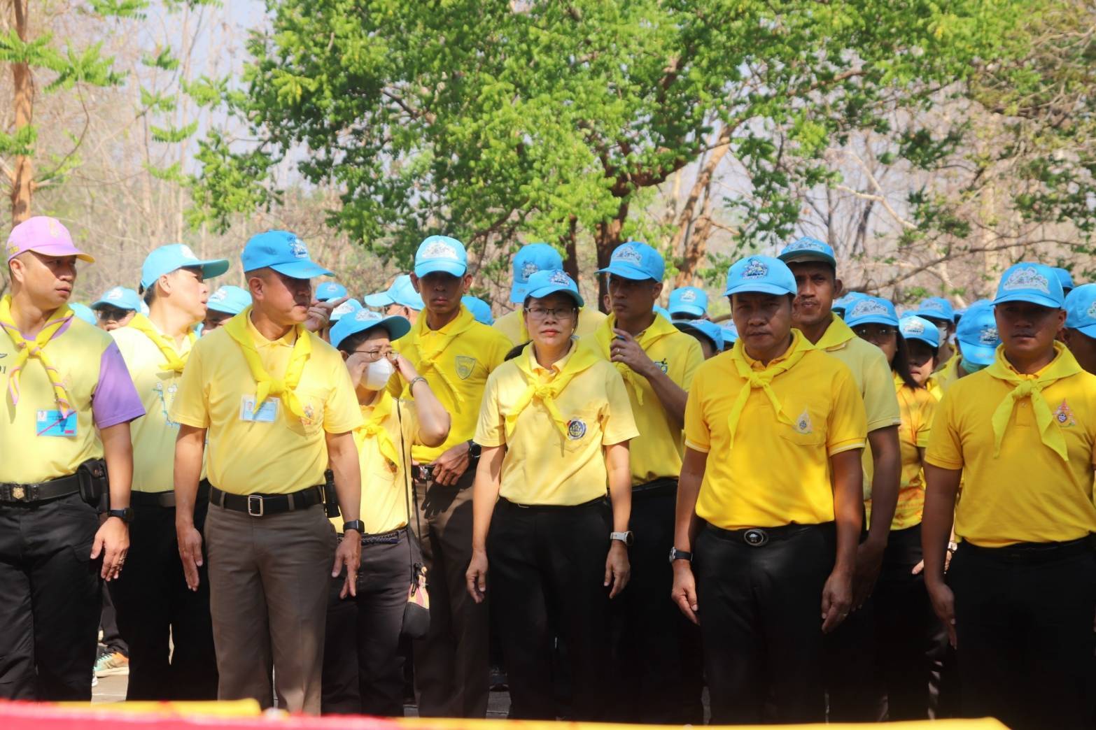 จังหวัดกาญจนบุรี จัดกิจกรรมจิตอาสาพัฒนา Kick Off  “โครงการพัฒนาพื้นที่ต้นแบบ เพื่อพัฒนาคุณภาพชีวิตแบบอารยเกษตร ตามแนวพระราชดำริ ศูนย์พัฒนาอาชีพหนองบัว อำเภอเมืองกาญจนบุรี จังหวัดกาญจนบุรี” เนื่องในวันคล้ายวันพระราชสมภพ สมเด็จพระกนิษฐาธิราชเจ้า กรมสมเด็จพระเทพรัตนราชสุดา ฯ สยามบรมราชกุมารี
