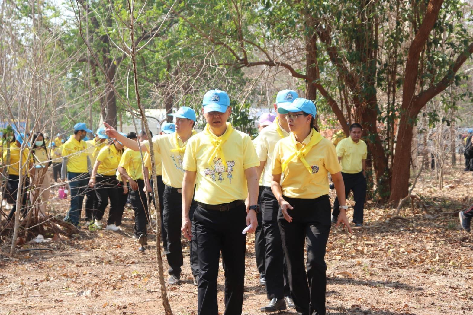 จังหวัดกาญจนบุรี จัดกิจกรรมจิตอาสาพัฒนา Kick Off  “โครงการพัฒนาพื้นที่ต้นแบบ เพื่อพัฒนาคุณภาพชีวิตแบบอารยเกษตร ตามแนวพระราชดำริ ศูนย์พัฒนาอาชีพหนองบัว อำเภอเมืองกาญจนบุรี จังหวัดกาญจนบุรี” เนื่องในวันคล้ายวันพระราชสมภพ สมเด็จพระกนิษฐาธิราชเจ้า กรมสมเด็จพระเทพรัตนราชสุดา ฯ สยามบรมราชกุมารี