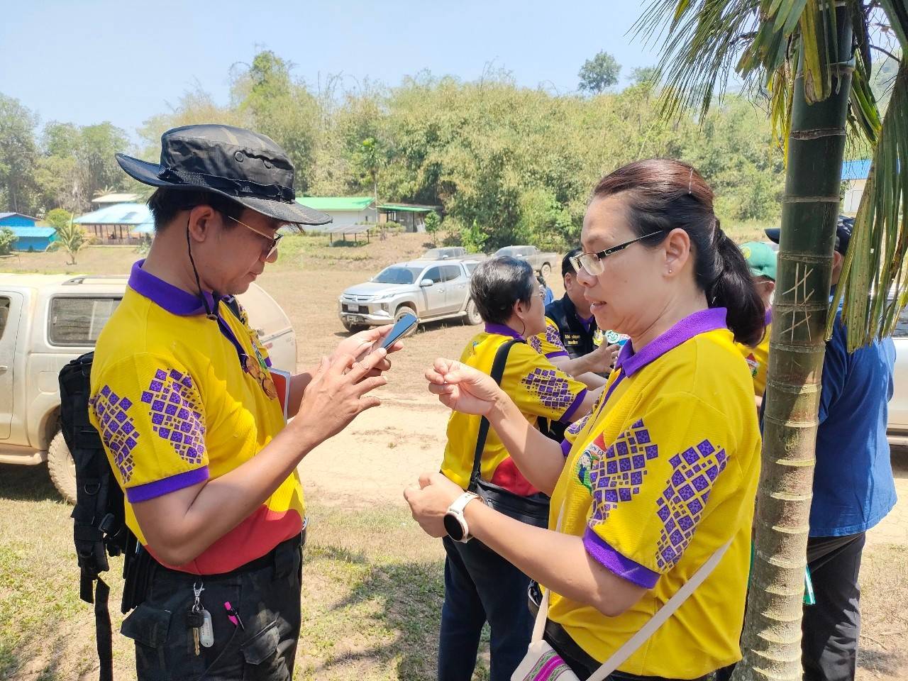 พัฒนาการจังหวัดกาญจนบุรี ลงพื้นที่รับการตรวจเยี่ยมและประชุมติดตามความก้าวหน้าการดำเนินงานโครงการพัฒนาชุมชน ในเขตรักษาพันธุ์สัตว์ป่า และอุทยานแห่งชาติจังหวัดกาญจนบุรี ภายใต้มูลนิธิภูบดินทร์ ในพระบรมราชูปถัมภ์ บ้านทิไล่ป้า – บ้านจะแก และบ้านสาละวะ อำเภอสังขละบุรี จังหวัดกาญจนบุรี