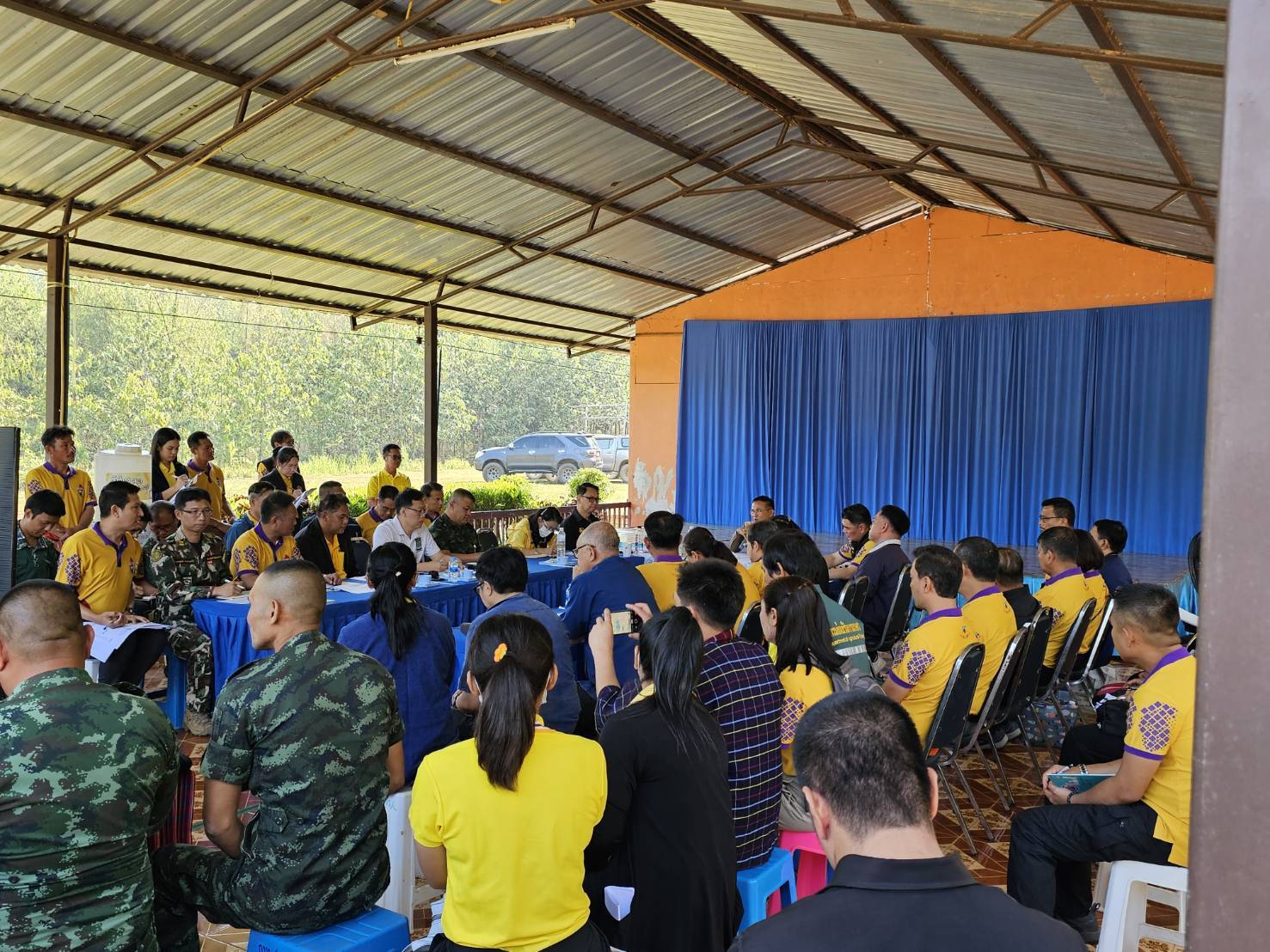พัฒนาการจังหวัดกาญจนบุรี ลงพื้นที่รับการตรวจเยี่ยมและประชุมติดตามความก้าวหน้าการดำเนินงานโครงการพัฒนาชุมชน ในเขตรักษาพันธุ์สัตว์ป่า และอุทยานแห่งชาติจังหวัดกาญจนบุรี ภายใต้มูลนิธิภูบดินทร์ ในพระบรมราชูปถัมภ์ บ้านทิไล่ป้า – บ้านจะแก และบ้านสาละวะ อำเภอสังขละบุรี จังหวัดกาญจนบุรี