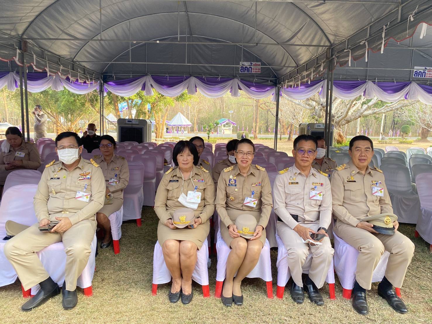 พช.กาญจนบุรี ร่วมเฝ้าฯ รับเสด็จสมเด็จพระกนิษฐาธิราชเจ้า กรมสมเด็จพระเทพรัตนราชสุดา ฯ สยามบรมราชกุมารี ทรงติดตามการดำเนินงานโครงการห้วยองคตอันเนื่องมาจากพระราชดำริ  จังหวัดกาญจนบุรี