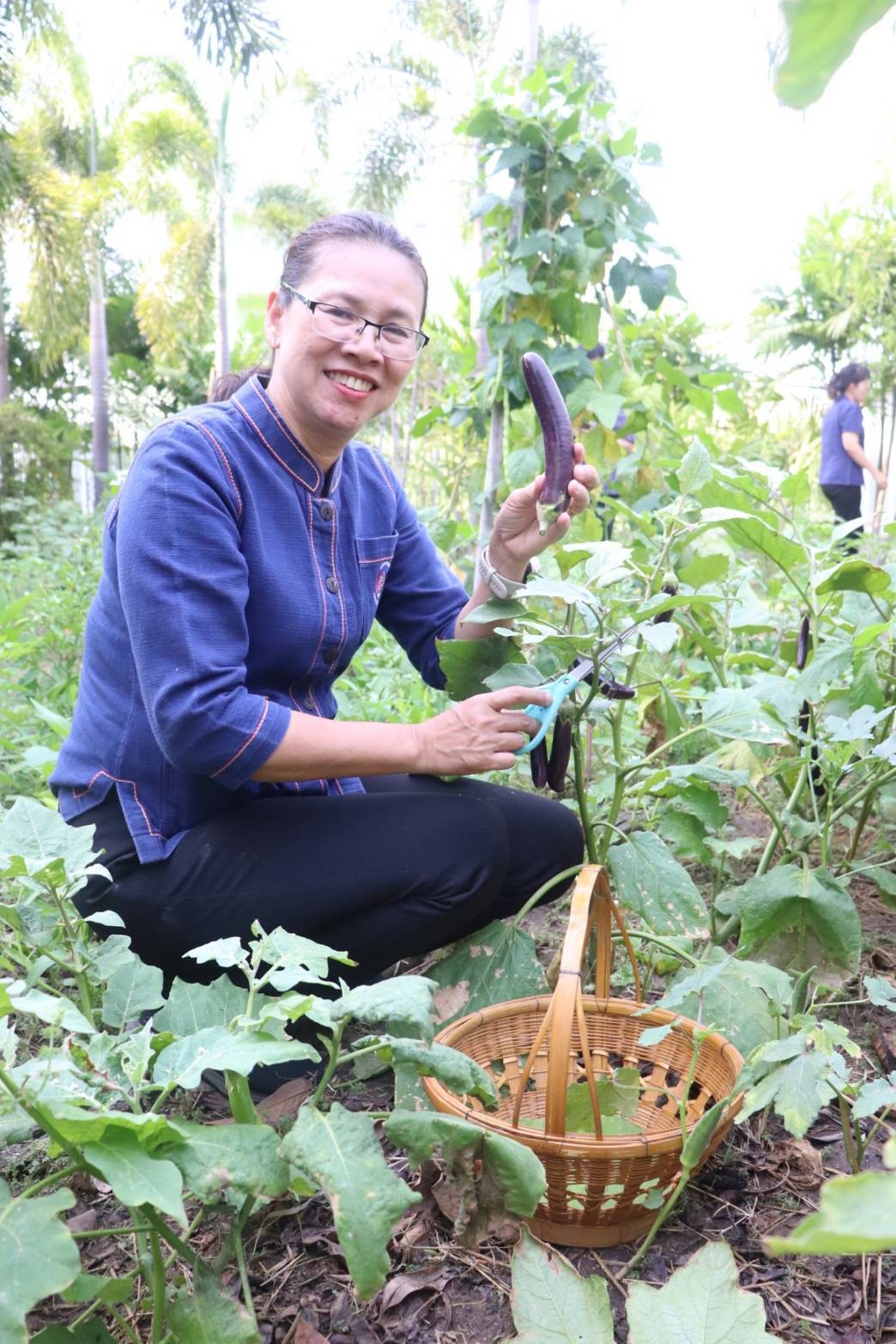 จังหวัดกาญจนบุรี ลุย!! ยกระดับการสร้างความมั่นคงทางอาหาร นำผลผลิตโคก หนอง นา โมเดลจังหวัดกาญจนบุรี เเละกิจกรรมบ้านนี้มีรัก ปลูกผักกินเอง สู่การแบ่งปันเพื่อสังคม ชุมชน และกลุ่มเปราะบาง