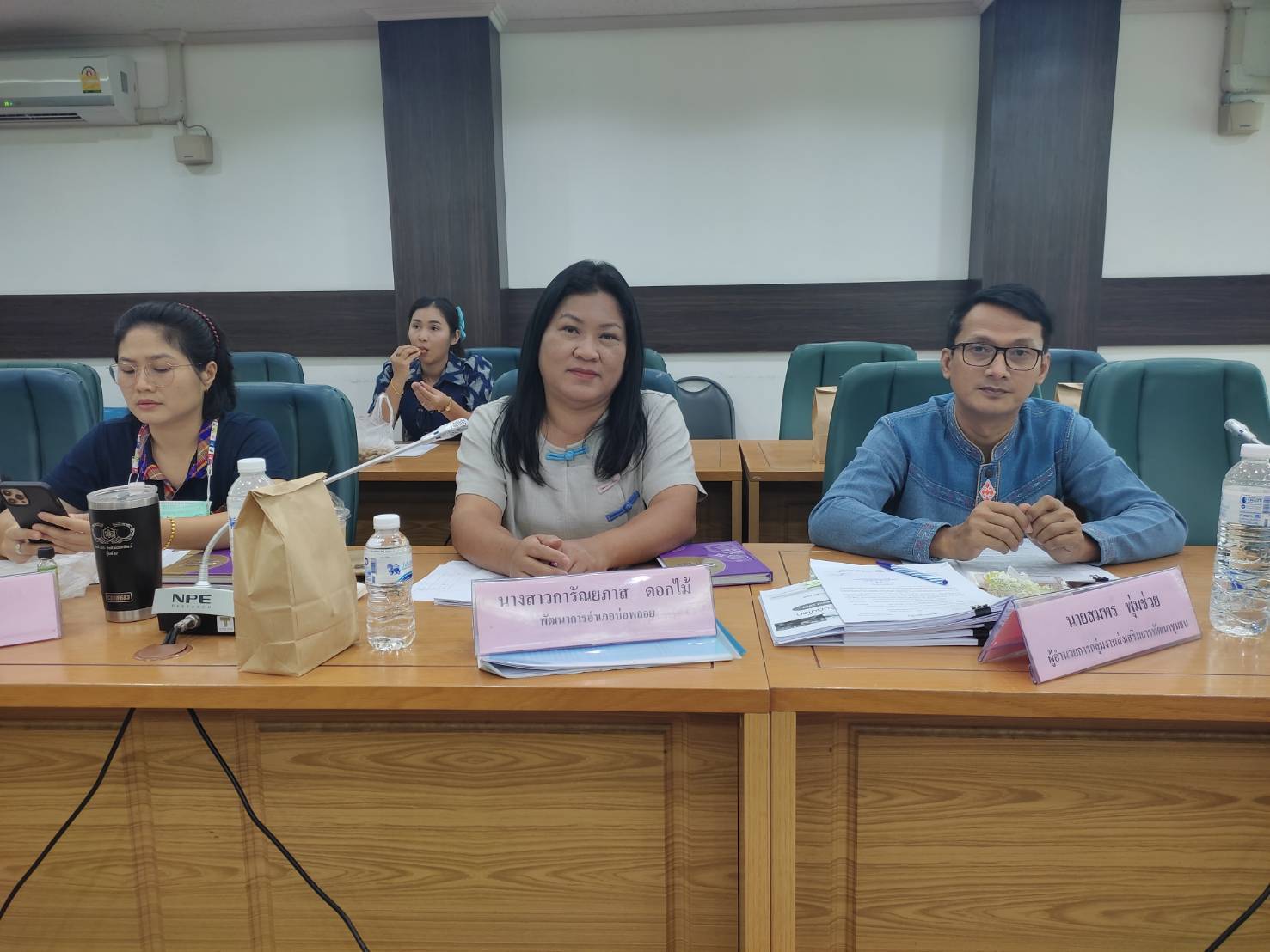 พช. กาญจนบุรี ประชุมผู้บริหารและนักวิชาการพัฒนาชุมชนสำนักงานพัฒนาชุมชนจังหวัดกาญจนบุรี ครั้งที่ 2/2567