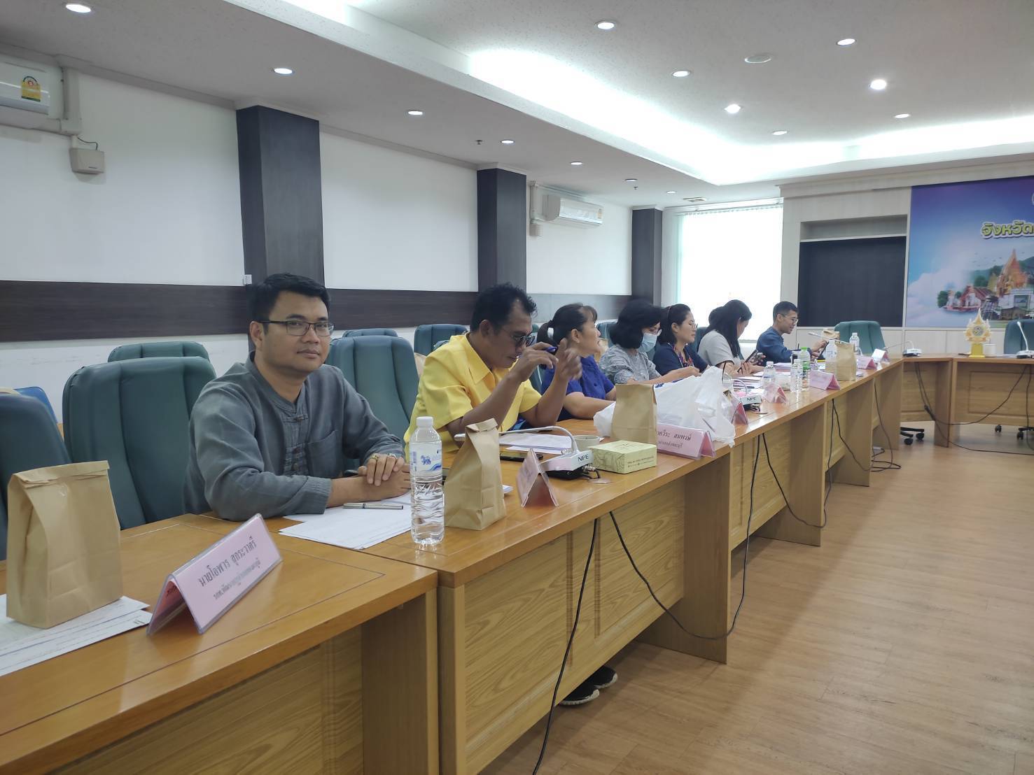 พช. กาญจนบุรี ประชุมผู้บริหารและนักวิชาการพัฒนาชุมชนสำนักงานพัฒนาชุมชนจังหวัดกาญจนบุรี ครั้งที่ 2/2567