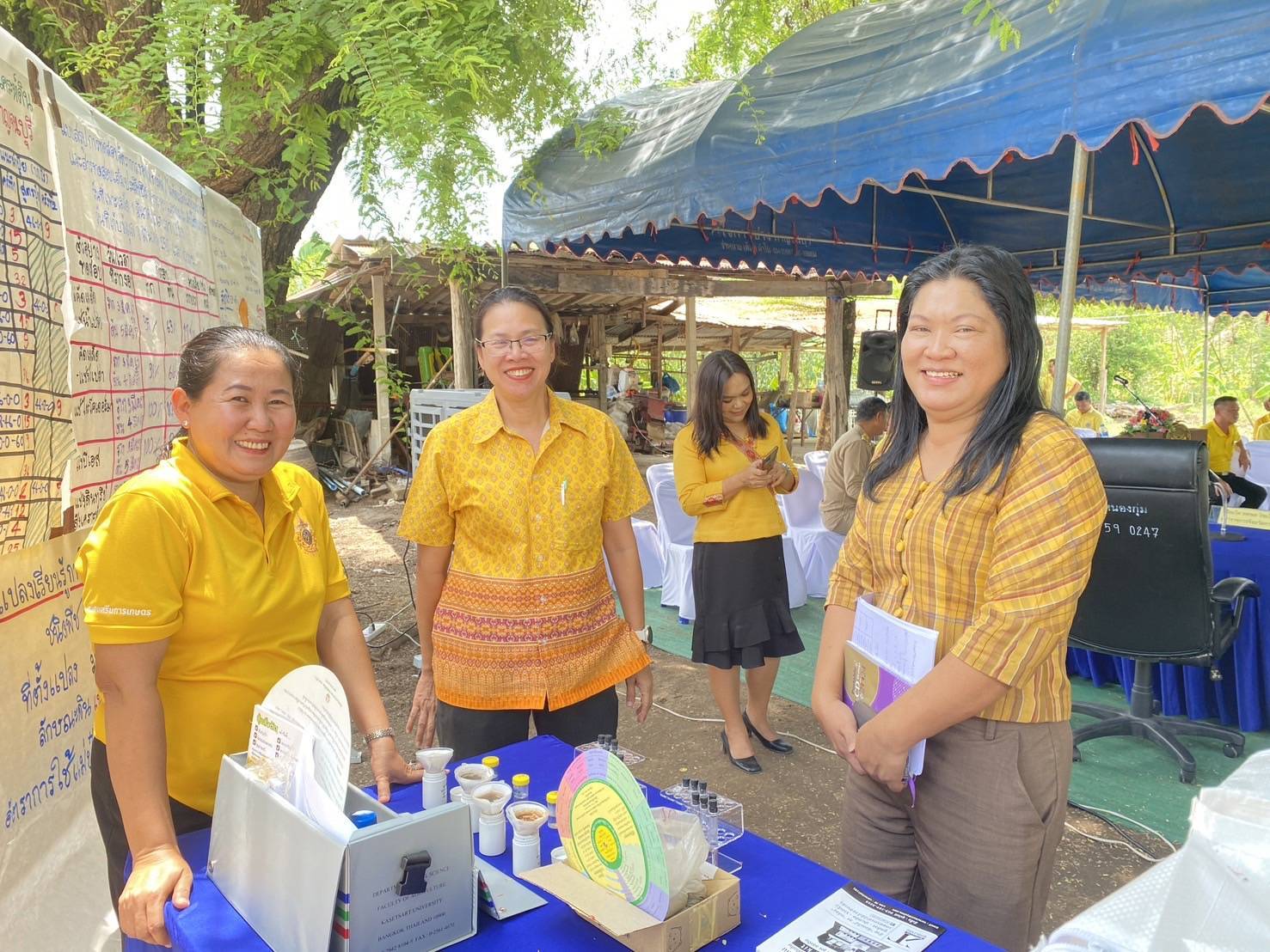 พจ.กาญจนบุรี นำทีมรับการตรวจเยี่ยมโครงการอันเนื่องมาจากพระราชดำริ ในพื้นที่อำเภอบ่อพลอยและอำเภอห้วยกระเจา จังหวัดกาญจนบุรี