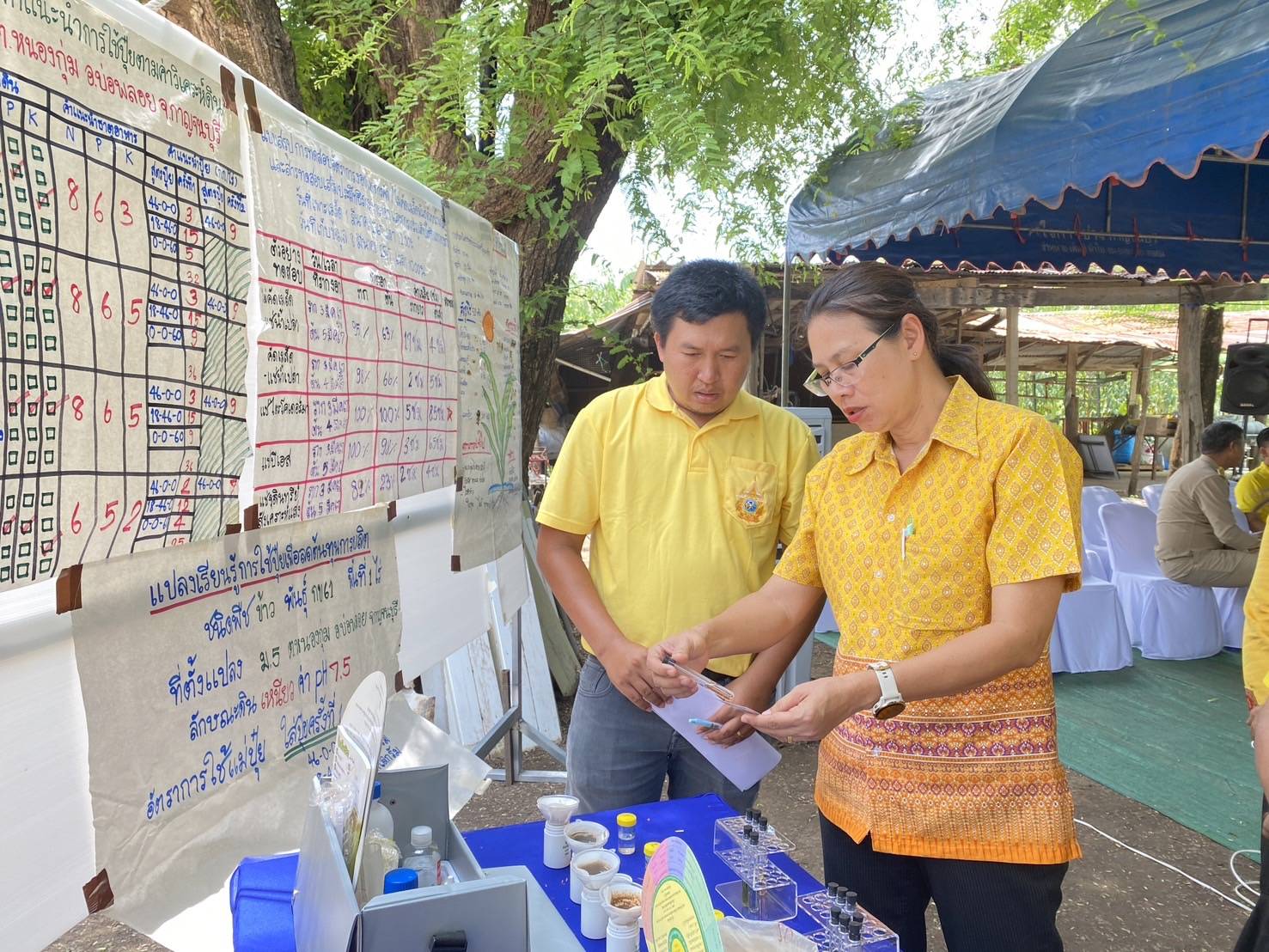 พจ.กาญจนบุรี นำทีมรับการตรวจเยี่ยมโครงการอันเนื่องมาจากพระราชดำริ ในพื้นที่อำเภอบ่อพลอยและอำเภอห้วยกระเจา จังหวัดกาญจนบุรี