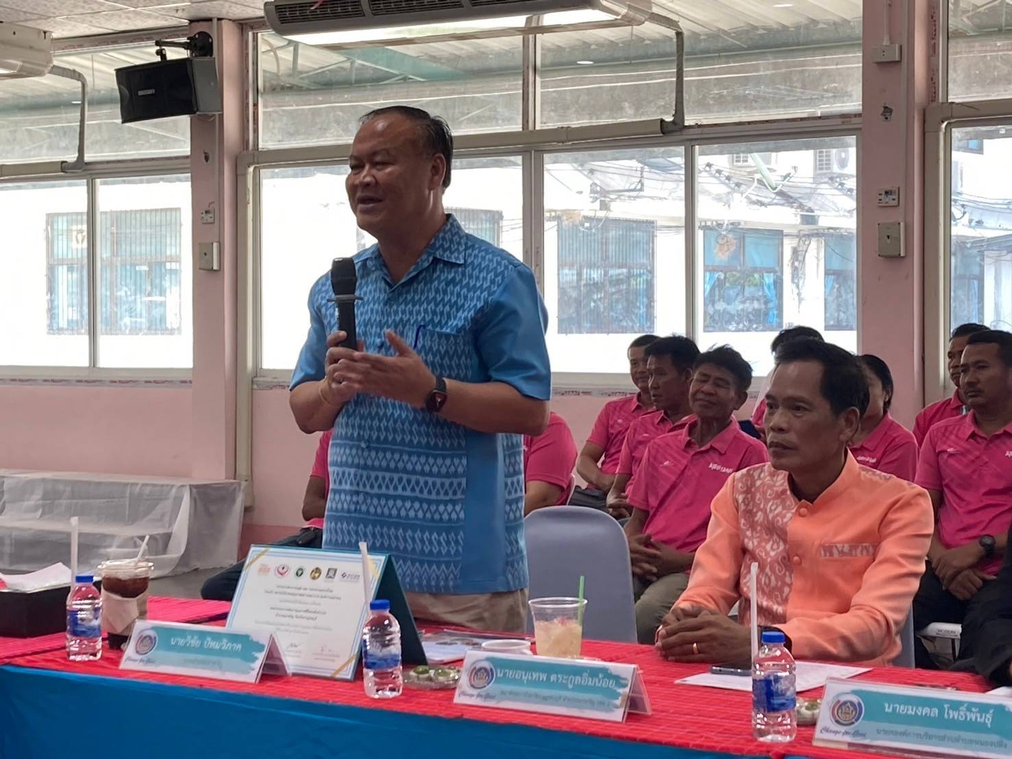 พจ.กาญจนบุรี ยกทัพข้าราชการ ภาคีเครือข่าย ร่วมกิจกรรมการคัดเลือกข้าราชการ ลูกจ้างประจำ และพนักงานราชการดีเด่น ปี 2567 ประเภทพัฒนากรขวัญใจ ระดับเขตตรวจราชการ จังหวัดกาญจนบุรี