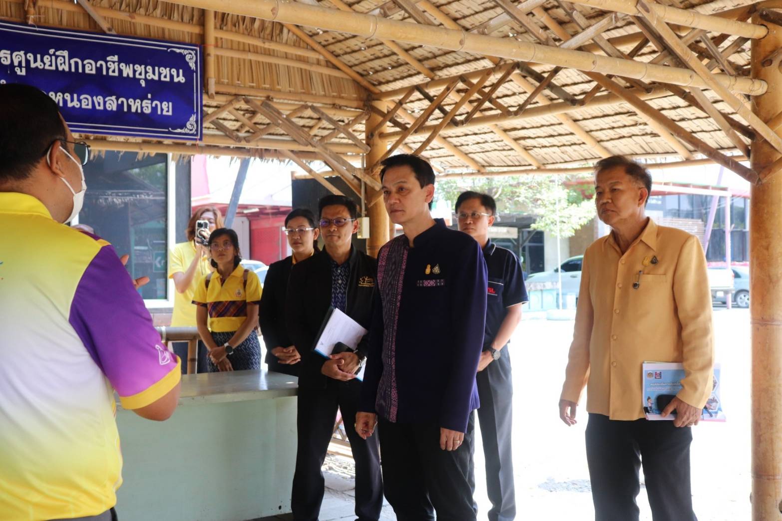 พช.กาญจนบุรี รับการประเมินความพร้อมการจัดตั้งศูนย์สารสนเทศตำบลต้นแบบเพื่อพัฒนาคุณภาพชีวิต ระดับเขตตรวจราชการ ปีงบประมาณ 2567