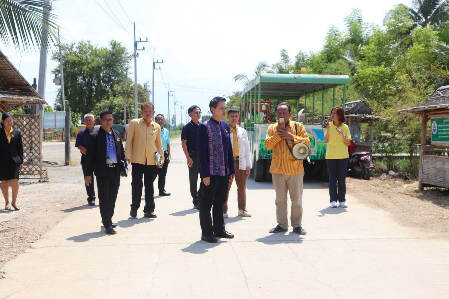 พช.กาญจนบุรี รับการประเมินความพร้อมการจัดตั้งศูนย์สารสนเทศตำบลต้นแบบเพื่อพัฒนาคุณภาพชีวิต ระดับเขตตรวจราชการ ปีงบประมาณ 2567