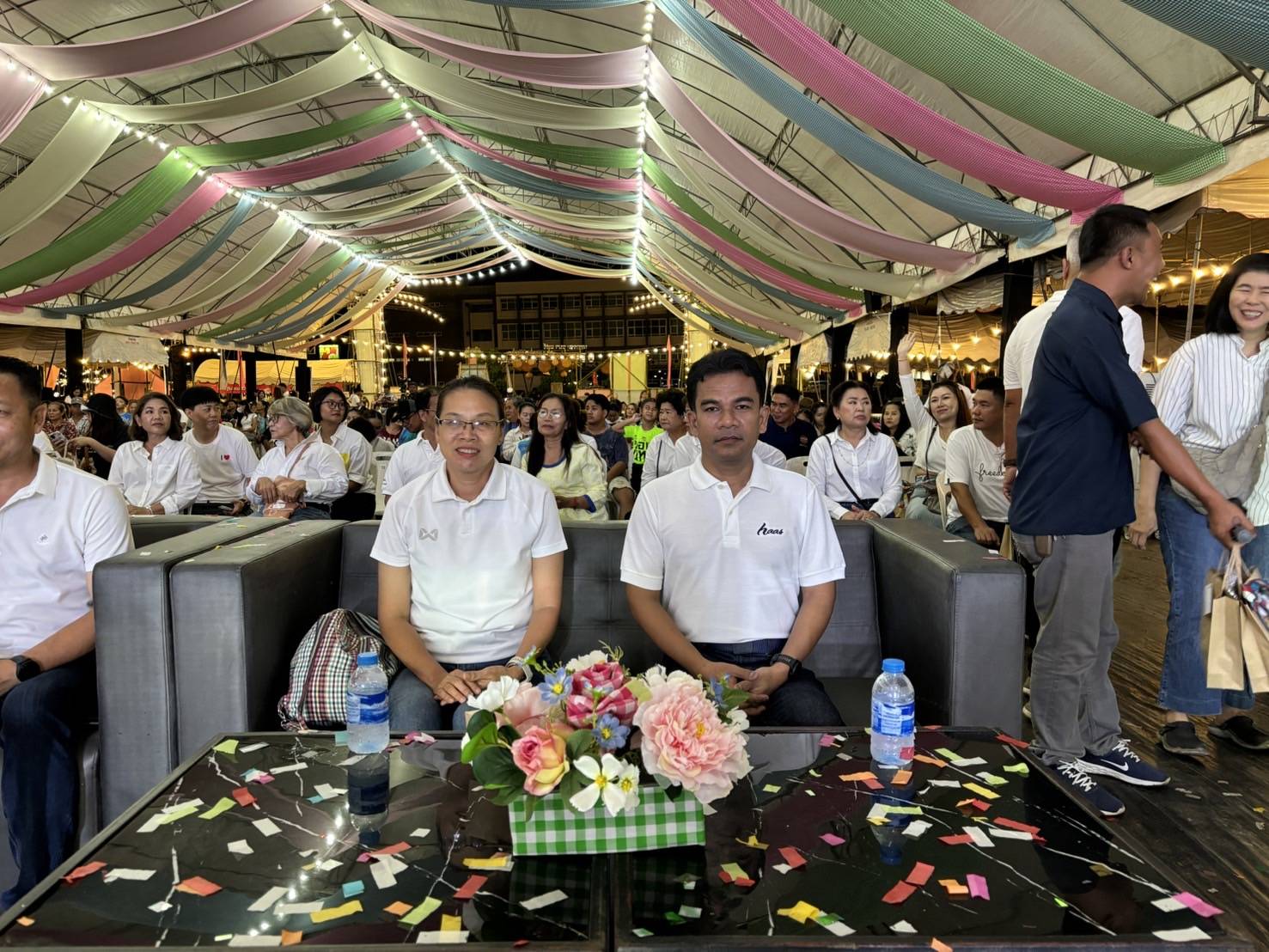 พช.กาญจนบุรี พร้อมเครือข่าย OTOP จังหวัดกาญจนบุรี ร่วมงานมหกรรม OTOP SMEs มรดกภูมิปัญญา สินค้าชุมชน จังหวัดกาญจนบุรี ประจำปี 2567