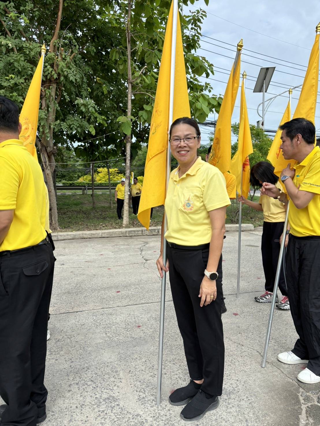 พจ.กาญจนบุรี ร่วมกิจกรรมเดิน วิ่ง ปั่น ธงตราสัญลักษณ์งานเฉลิมพระเกียรติพระบาทสมเด็จพระเจ้าอยู่หัว เนื่องในโอกาสพระราชพิธีมหามงคลเฉลิมพระชนมพรรษา 6 รอบ 28 กรกฎาคม 2567