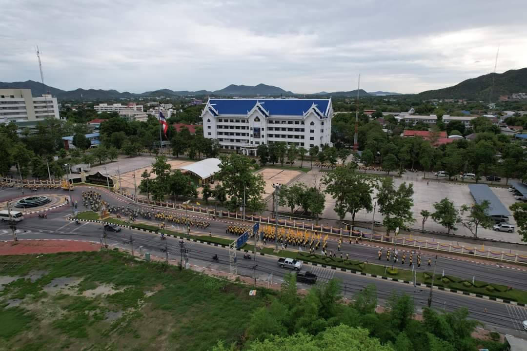 พจ.กาญจนบุรี ร่วมกิจกรรมเดิน วิ่ง ปั่น ธงตราสัญลักษณ์งานเฉลิมพระเกียรติพระบาทสมเด็จพระเจ้าอยู่หัว เนื่องในโอกาสพระราชพิธีมหามงคลเฉลิมพระชนมพรรษา 6 รอบ 28 กรกฎาคม 2567