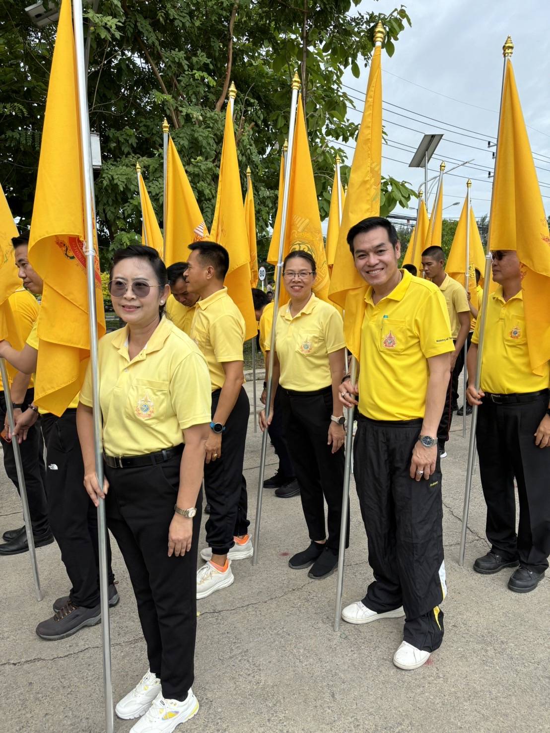 พจ.กาญจนบุรี ร่วมกิจกรรมเดิน วิ่ง ปั่น ธงตราสัญลักษณ์งานเฉลิมพระเกียรติพระบาทสมเด็จพระเจ้าอยู่หัว เนื่องในโอกาสพระราชพิธีมหามงคลเฉลิมพระชนมพรรษา 6 รอบ 28 กรกฎาคม 2567