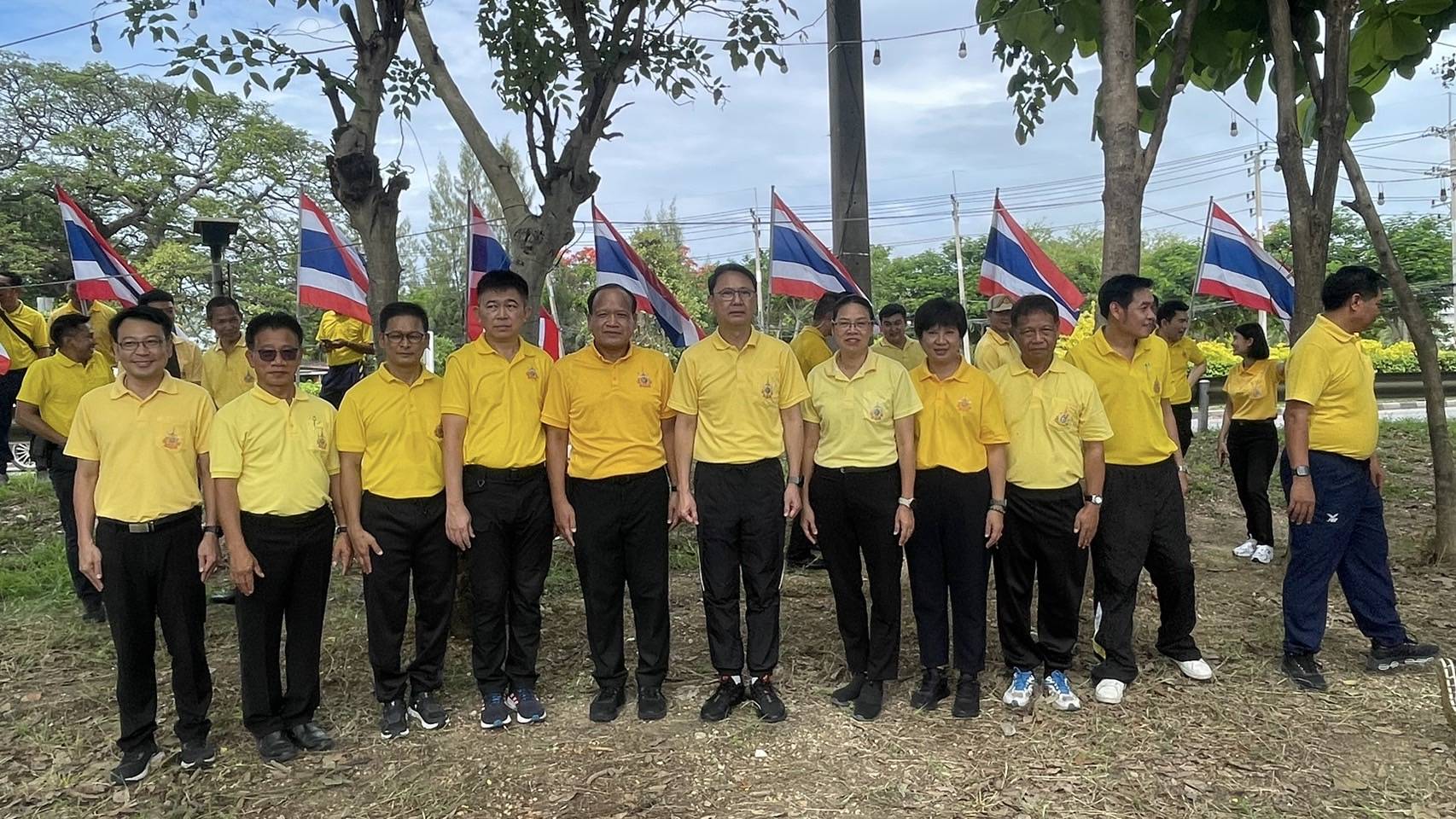 พจ.กาญจนบุรี ร่วมกิจกรรมเดิน วิ่ง ปั่น ธงตราสัญลักษณ์งานเฉลิมพระเกียรติพระบาทสมเด็จพระเจ้าอยู่หัว เนื่องในโอกาสพระราชพิธีมหามงคลเฉลิมพระชนมพรรษา 6 รอบ 28 กรกฎาคม 2567