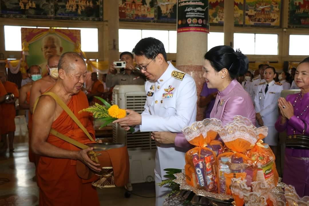พจ.กาญจนบุรี นำข้าราชการร่วมพิธีทางศาสนามหามงคลและถวายพระพรชัยมงคลเฉลิมพระเกียรติสมเด็จพระนางเจ้าฯ พระบรมราชินี เนื่องในโอกาสวันเฉลิมพระชนมพรรษา สมเด็จพระนางเจ้าฯ พระบรมราชินี 3 มิถุนายน 2567