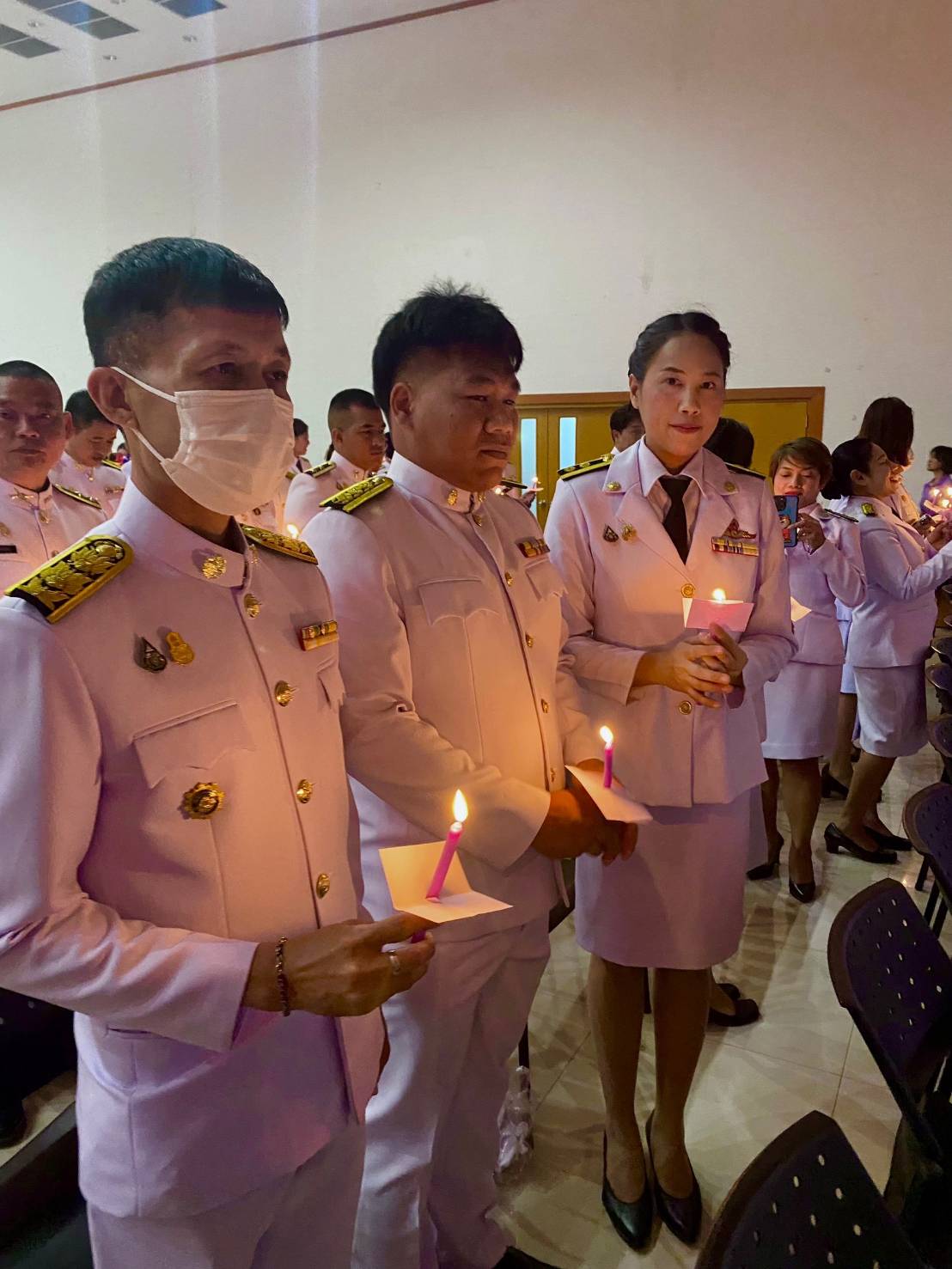 พจ.กาญจนบุรี นำข้าราชการร่วมพิธีทางศาสนามหามงคลและถวายพระพรชัยมงคลเฉลิมพระเกียรติสมเด็จพระนางเจ้าฯ พระบรมราชินี เนื่องในโอกาสวันเฉลิมพระชนมพรรษา สมเด็จพระนางเจ้าฯ พระบรมราชินี 3 มิถุนายน 2567