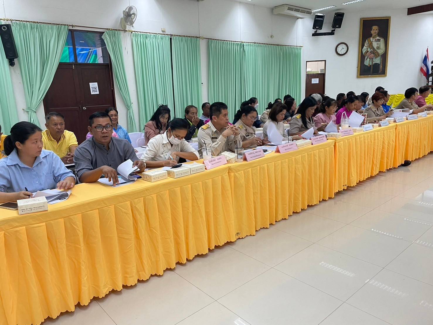 พช.กาญจนบุรี จัดประชุมเตรียมความพร้อมสนับสนุนนักเรียนนายร้อยตำรวจลงพื้นที่ฝึกรับใช้ประชาชนในชนบท รุ่นที่ 40 ในพื้นที่จังหวัดกาญจนบุรี