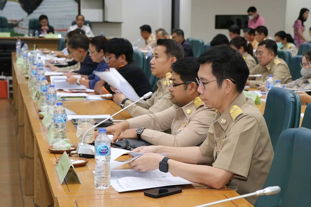 พัฒนาการจังหวัดกาญจนบุรี ร่วมประชุมคณะกรรมการจัดทำน้ำพระพุทธมนต์ศักดิ์สิทธิ์ เนื่องในโอกาสมหามงคลเฉลิมพระชนมพรรษา 6 รอบ 28 กรกฎาคม 2567