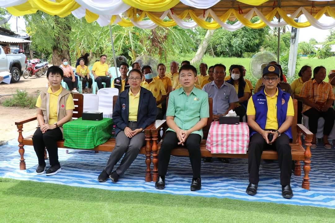 รองผู้ว่าราชการจังหวัดกาญจนบุรี ส่งมอบบ้านโครงการ “บ้านห่วงใยจากใจ GLO ประจำปี 2566” เพื่อจัดสร้างบ้านให้กับประชาชนที่มีบ้านพักอาศัยไม่มั่นคงถาวร และเพื่อแก้ปัญหาความเดือดร้อนของประชาชน ในระบบ TPMAP จังหวัดกาญจนบุรี