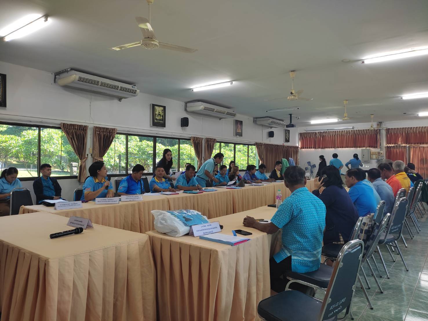 พช.กาญจนบุรี จัดประชุมคณะกรรมการเครือข่ายกองทุนแม่ของแผ่นดิน ครั้งที่ 2/2567