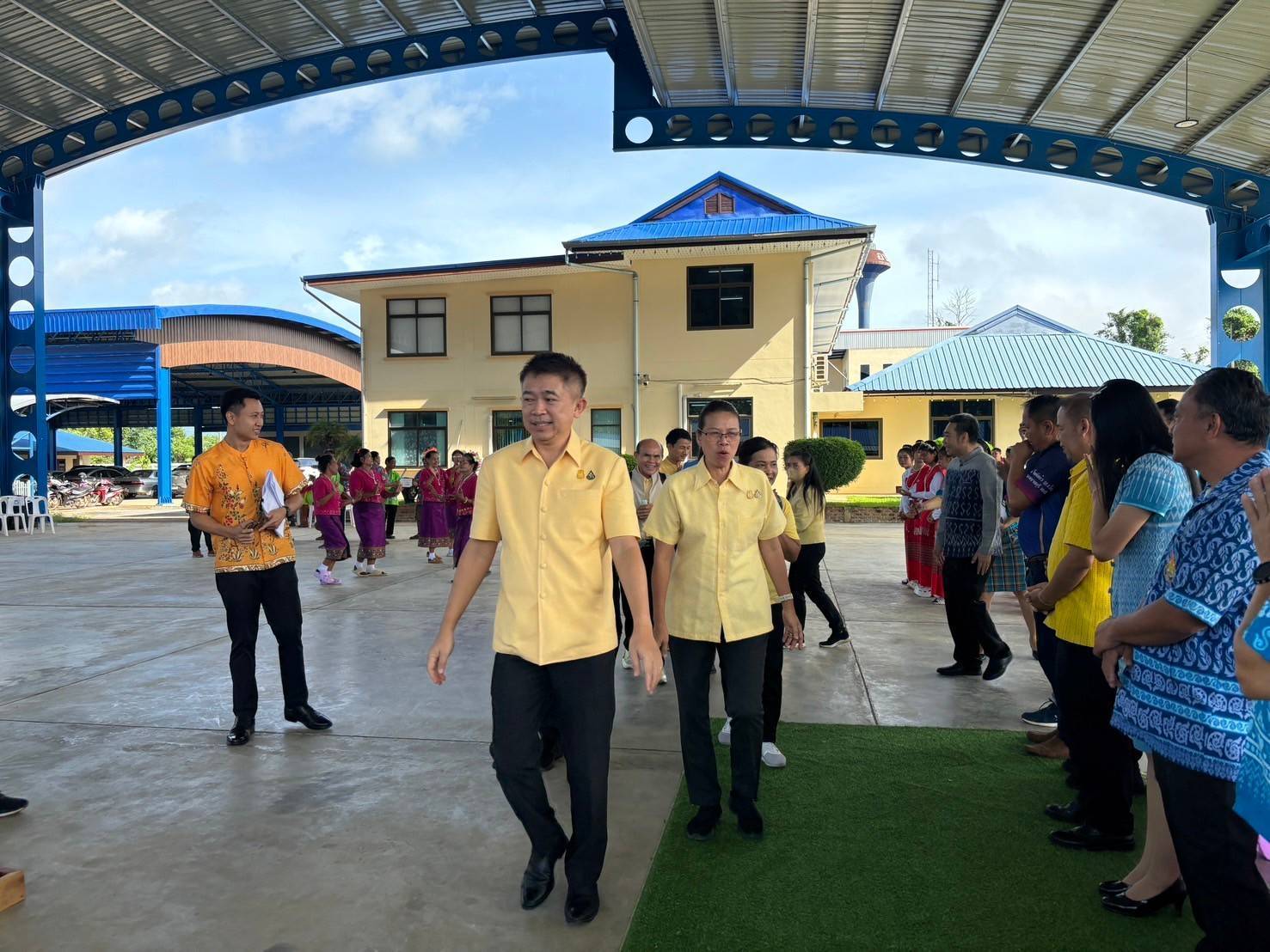 รองผู้ว่าราชการจังหวัดกาญจนบุรี นำทีม ลุย! คัดสรรกิจกรรมพัฒนาชุมชนดีเด่น ประจำปี 2567 เป็นวันที่สอง