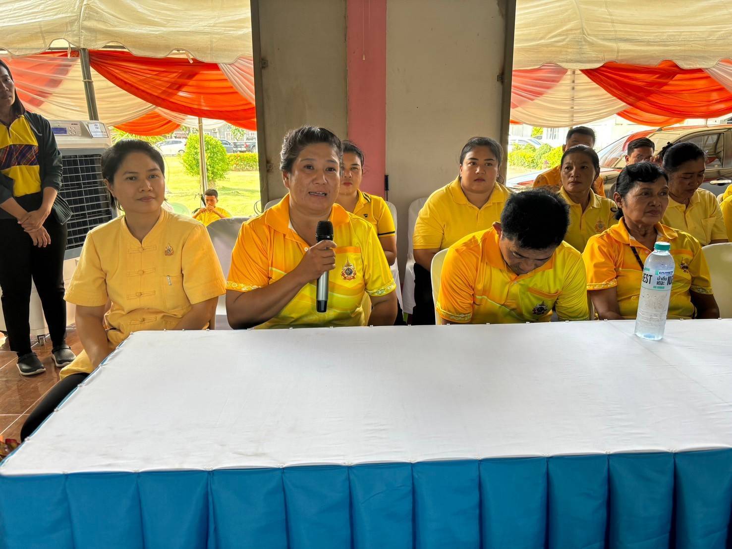 รองผู้ว่าราชการจังหวัดกาญจนบุรี นำทีม ลุย! คัดสรรกิจกรรมพัฒนาชุมชนดีเด่น ประจำปี 2567 เป็นวันที่สอง