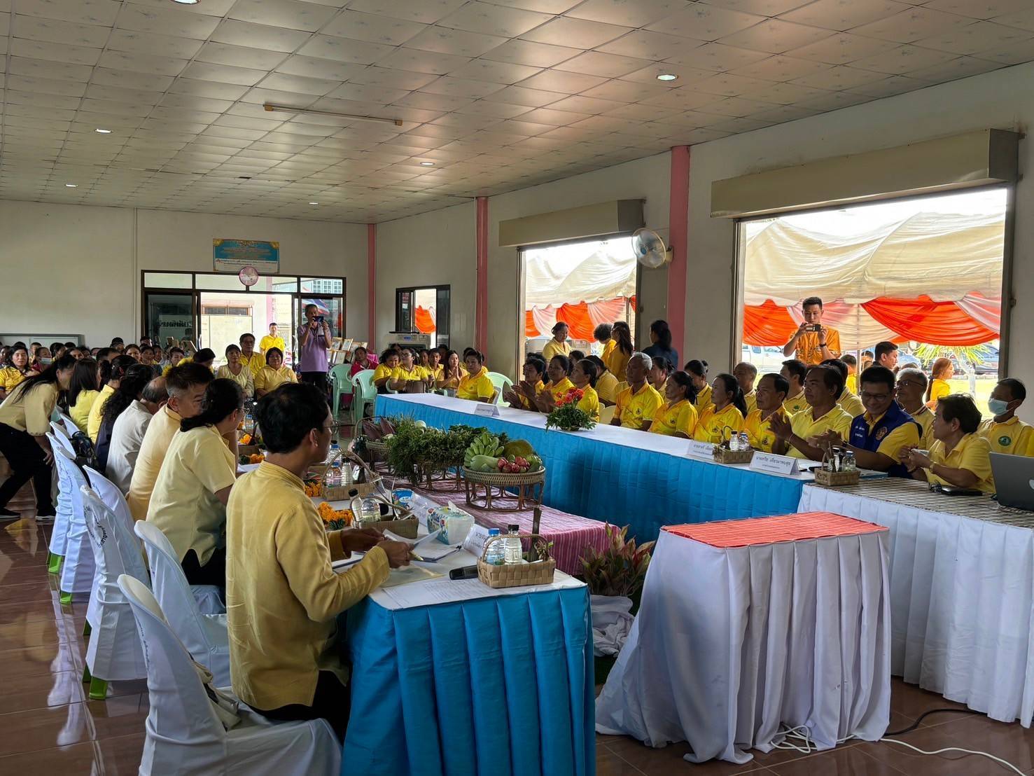 รองผู้ว่าราชการจังหวัดกาญจนบุรี นำทีม ลุย! คัดสรรกิจกรรมพัฒนาชุมชนดีเด่น ประจำปี 2567 เป็นวันที่สอง