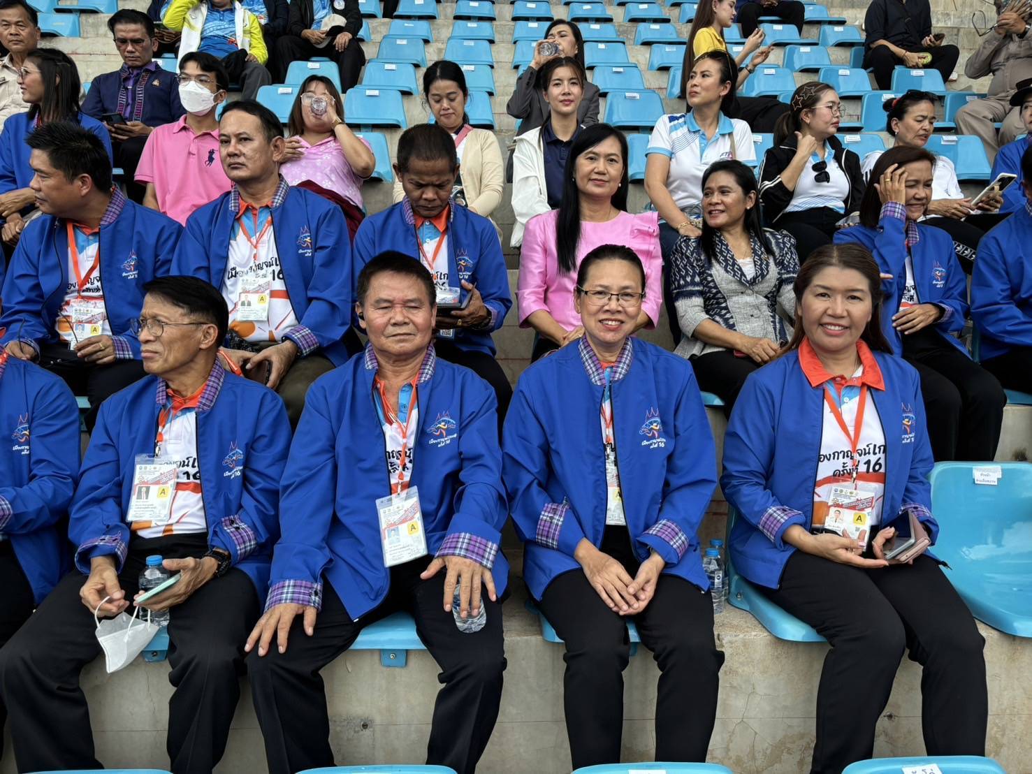 พช.กาญจนบุรี ร่วมพิธีเปิดการแข่งขันกีฬาและนันทนาการผู้สูงอายุแห่งประเทศไทย ครั้งที่ 16 ประจำปี 2567 “เมืองกาญจน์เกมส์”