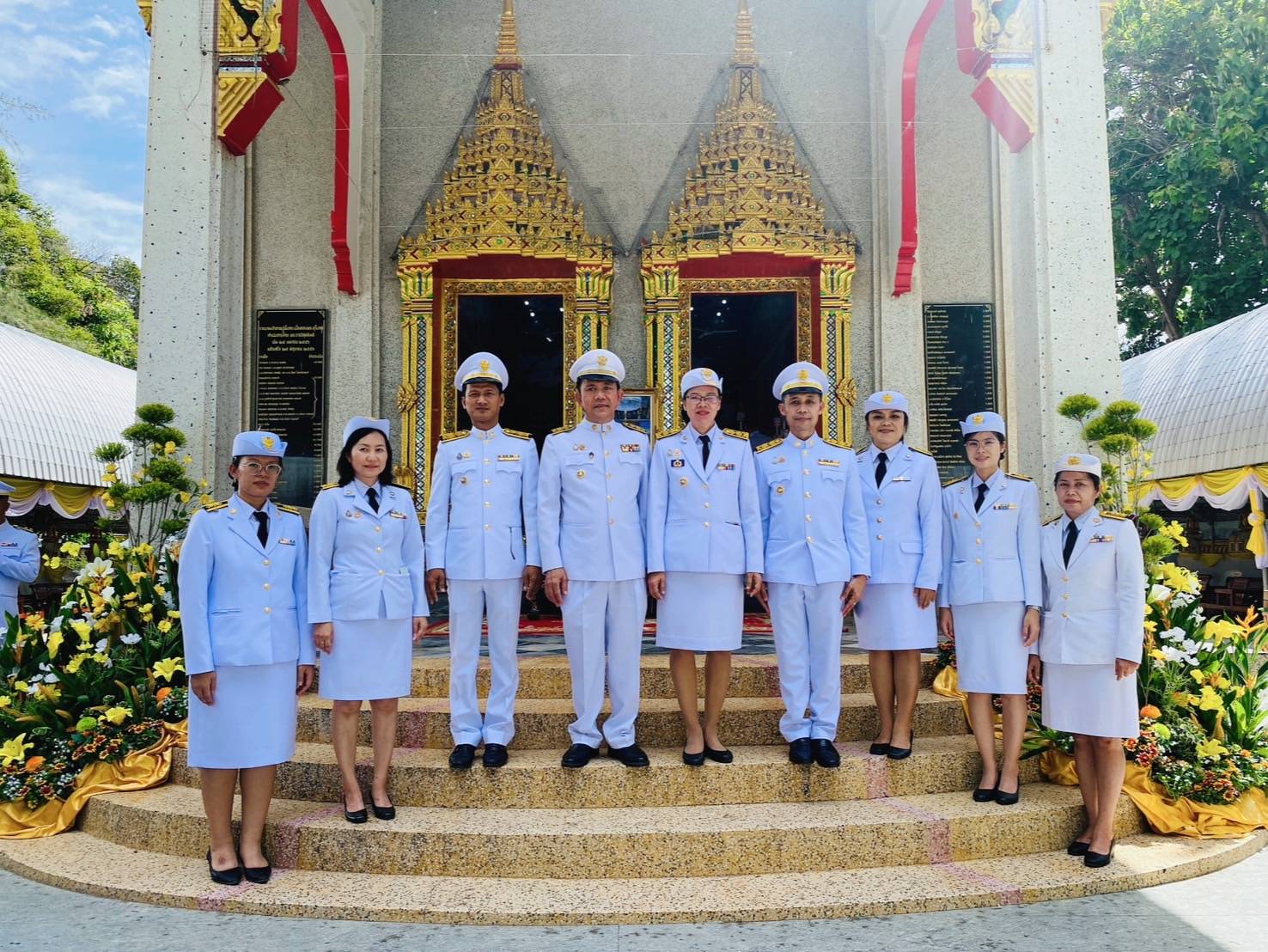 พัฒนาการจังหวัดกาญจนบุรี นำข้าราชการร่วมพิธีอัญเชิญขันน้ำสาครและที่ตักน้ำ จาก วัดวังก์วิเวการาม มายังพระอุโบสถวัดไชยชุมพลชนะสงคราม พระอารามหลวง เพื่อทำพิธีเสกน้ำพระพุทธมนต์ศักดิ์สิทธิ์ งานเฉลิมพระเกียรติพระบาทสมเด็จพระเจ้าอยู่หัว เนื่องในโอกาสมหามงคลเฉลิมพระชนมพรรษา 6 รอบ 28 กรกฎาคม 2567