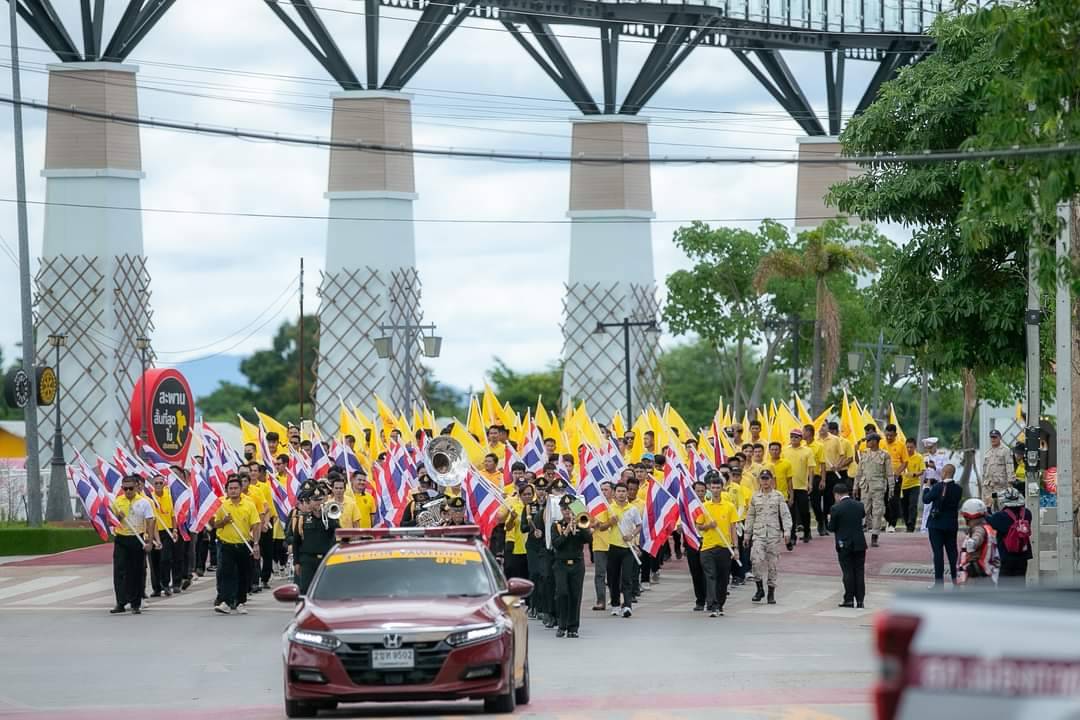 พัฒนาการจังหวัดกาญจนบุรี นำข้าราชการร่วมพิธีอัญเชิญขันน้ำสาครและที่ตักน้ำ จาก วัดวังก์วิเวการาม มายังพระอุโบสถวัดไชยชุมพลชนะสงคราม พระอารามหลวง เพื่อทำพิธีเสกน้ำพระพุทธมนต์ศักดิ์สิทธิ์ งานเฉลิมพระเกียรติพระบาทสมเด็จพระเจ้าอยู่หัว เนื่องในโอกาสมหามงคลเฉลิมพระชนมพรรษา 6 รอบ 28 กรกฎาคม 2567