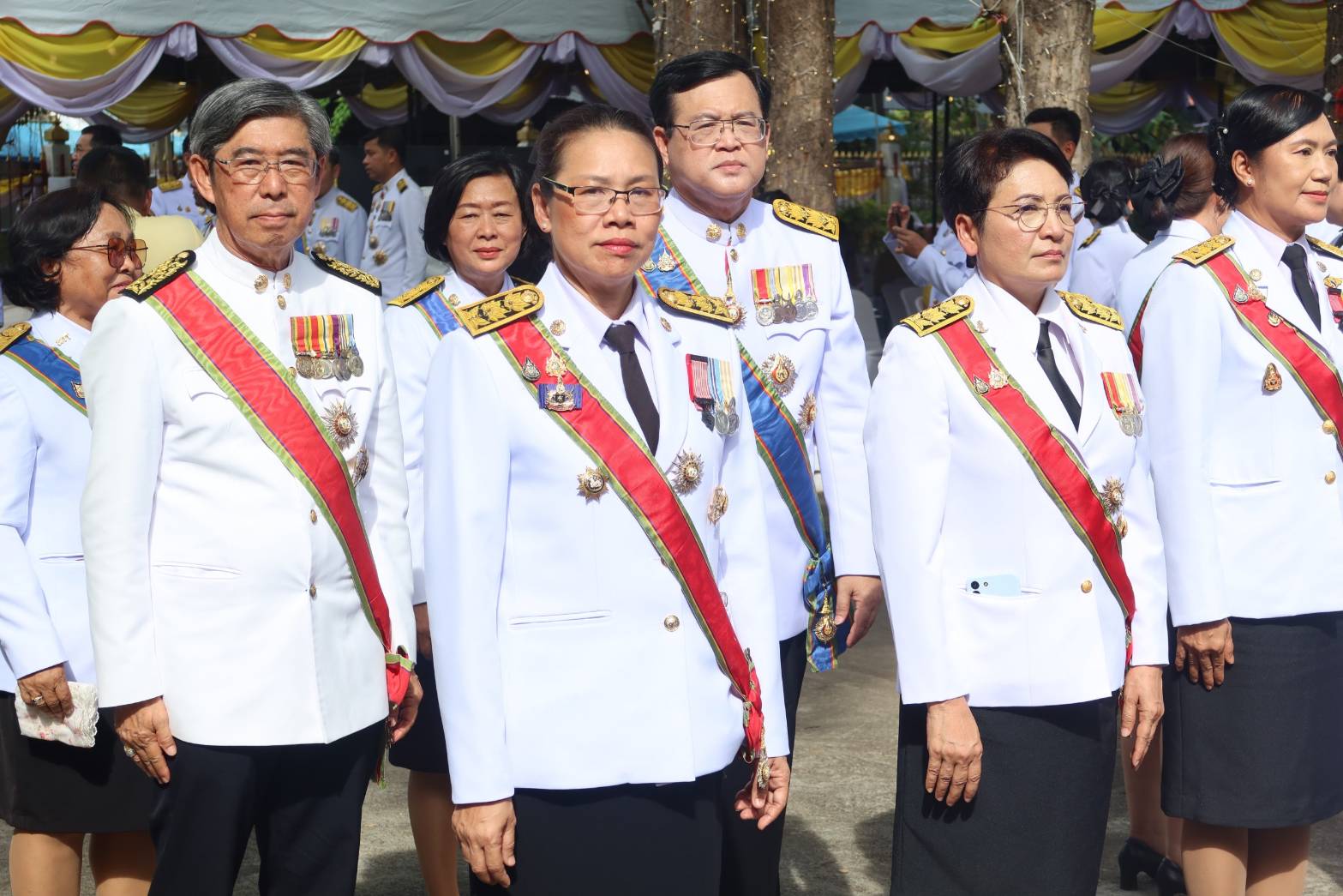 พัฒนาการจังหวัดกาญจนบุรี นำข้าราชการร่วมพิธีเสกน้ำพระพุทธมนต์ศักดิ์สิทธิ์ งานเฉลิมพระเกียรติพระบาทสมเด็จพระเจ้าอยู่หัว เนื่องในโอกาสมหามงคลเฉลิมพระชนมพรรษา 6 รอบ 28 กรกฎาคม 2567