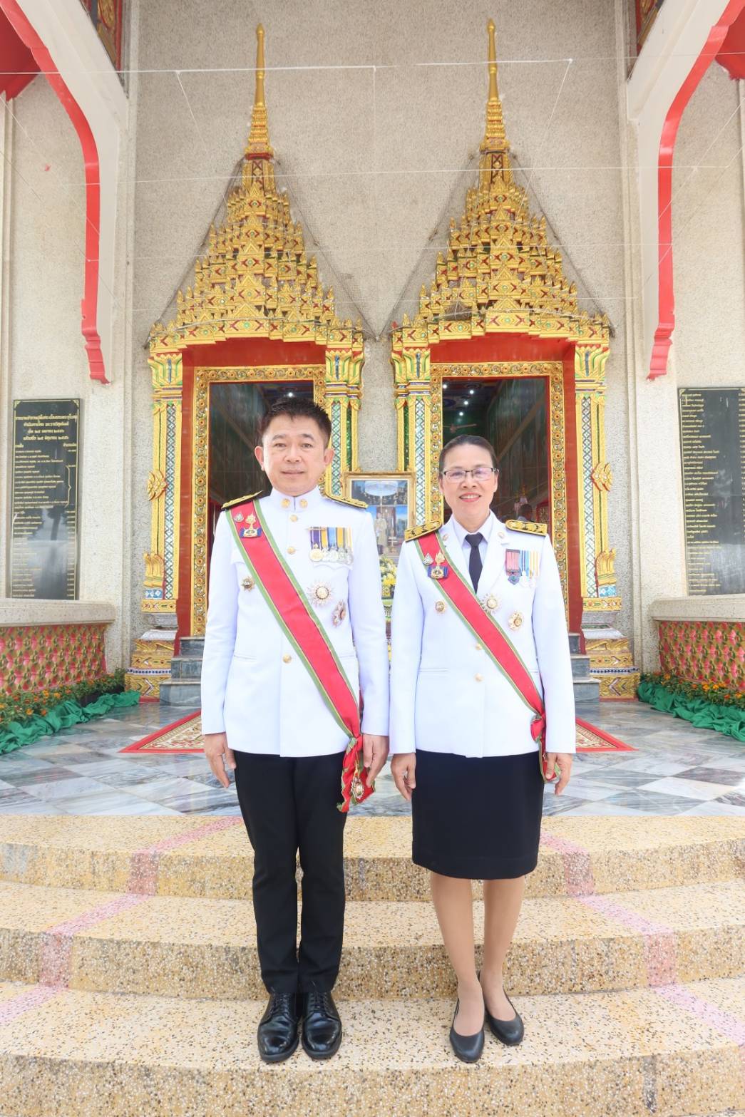 พัฒนาการจังหวัดกาญจนบุรี นำข้าราชการร่วมพิธีเสกน้ำพระพุทธมนต์ศักดิ์สิทธิ์ งานเฉลิมพระเกียรติพระบาทสมเด็จพระเจ้าอยู่หัว เนื่องในโอกาสมหามงคลเฉลิมพระชนมพรรษา 6 รอบ 28 กรกฎาคม 2567