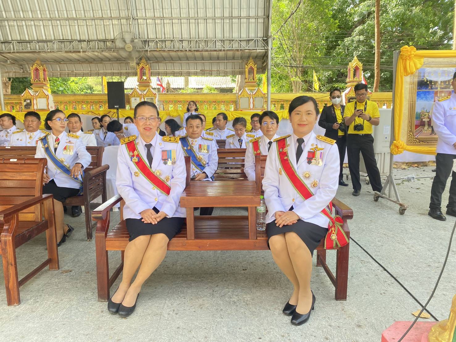 พัฒนาการจังหวัดกาญจนบุรี นำข้าราชการร่วมพิธีเสกน้ำพระพุทธมนต์ศักดิ์สิทธิ์ งานเฉลิมพระเกียรติพระบาทสมเด็จพระเจ้าอยู่หัว เนื่องในโอกาสมหามงคลเฉลิมพระชนมพรรษา 6 รอบ 28 กรกฎาคม 2567