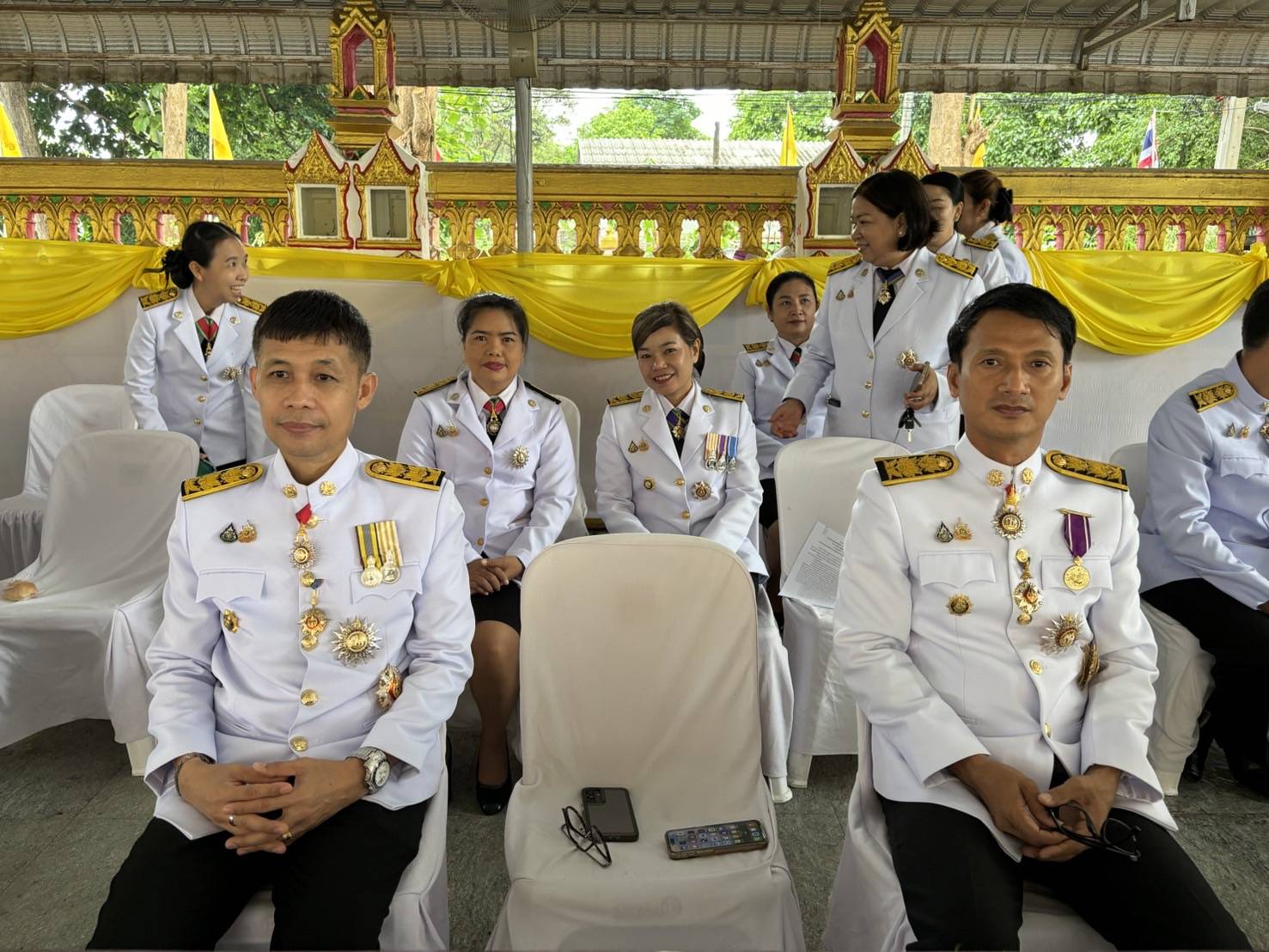 พัฒนาการจังหวัดกาญจนบุรี นำข้าราชการร่วมพิธีเวียนเทียนสมโภชน้ำพระพุทธมนต์ศักดิ์สิทธิ์ เฉลิมพระเกียรติ พระบาทสมเด็จพระเจ้าอยู่หัว เนื่องในโอกาสพระราชพิธีมหามงคลเฉลิมพระชนมพรรษา 6 รอบ 28 กรกฎาคม 2567 ณ วัดไชยชุมพลชนะสงคราม พระอารามหลวง(วัดใต้)