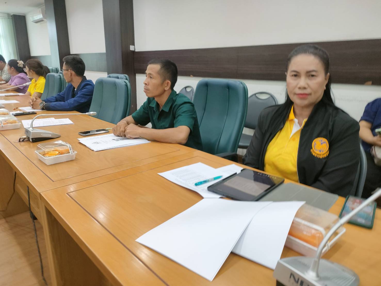พช.กาญจนบุรี จัดประชุมคณะอนุกรรมการตรวจประเมินเพื่อการรับรองมาตรฐานการพัฒนาชุมชนระดับจังหวัด ครั้งที่ 1/2567