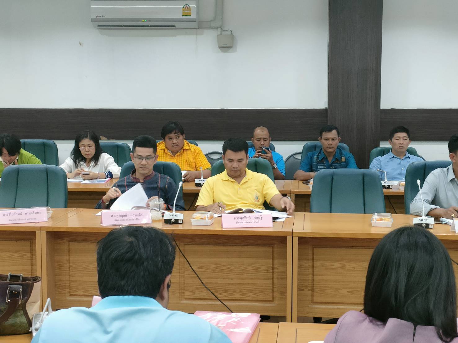 พช.กาญจนบุรี จัดประชุมคณะอนุกรรมการตรวจประเมินเพื่อการรับรองมาตรฐานการพัฒนาชุมชนระดับจังหวัด ครั้งที่ 1/2567