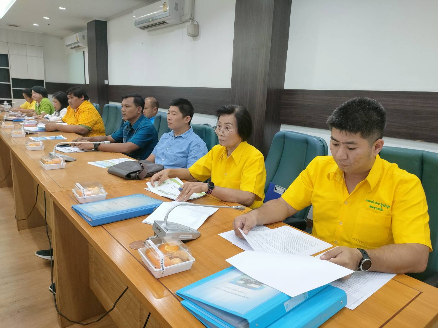 พช.กาญจนบุรี จัดประชุมคณะอนุกรรมการตรวจประเมินเพื่อการรับรองมาตรฐานการพัฒนาชุมชนระดับจังหวัด ครั้งที่ 1/2567
