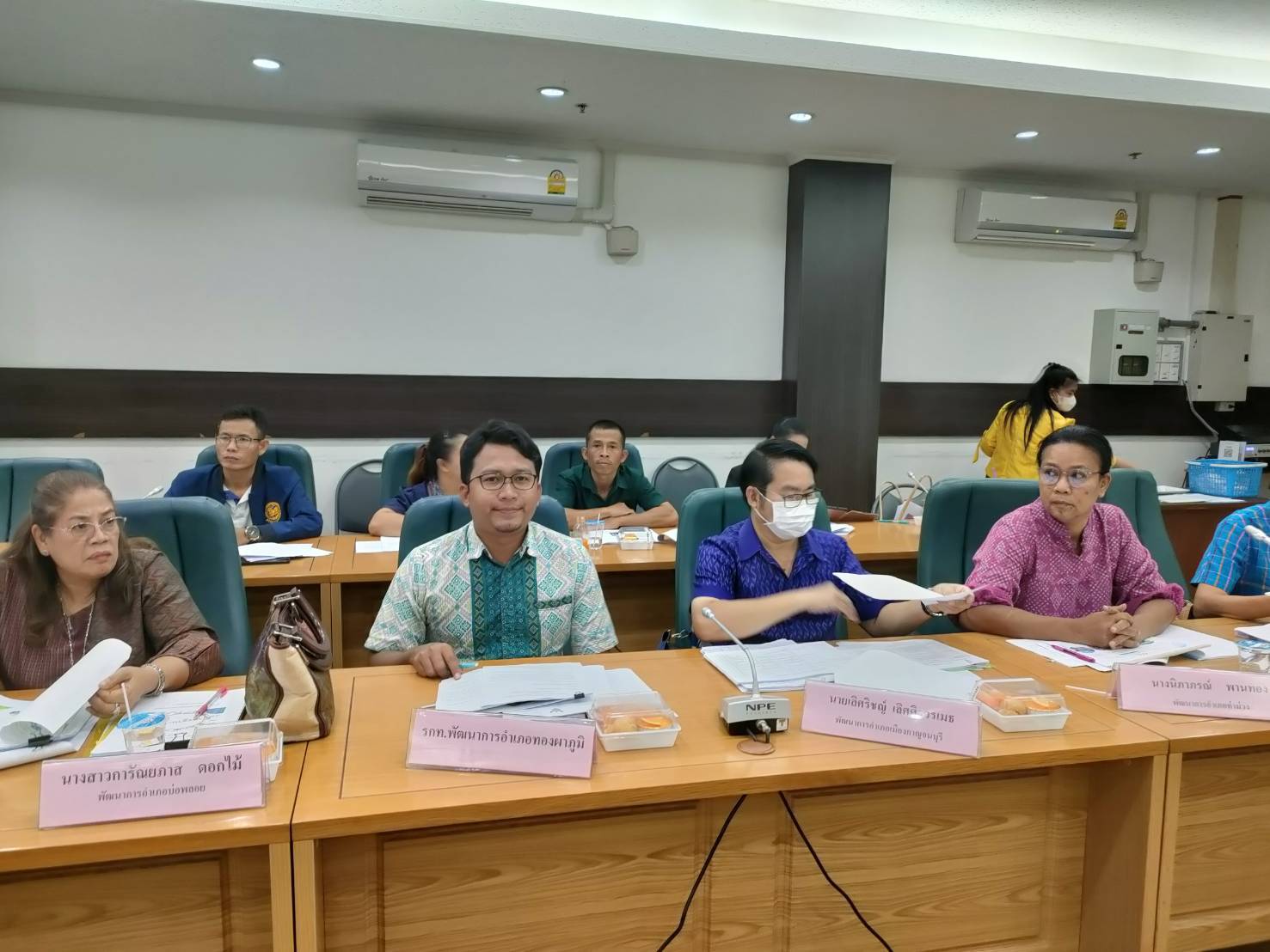 พช.กาญจนบุรี จัดประชุมคณะอนุกรรมการตรวจประเมินเพื่อการรับรองมาตรฐานการพัฒนาชุมชนระดับจังหวัด ครั้งที่ 1/2567