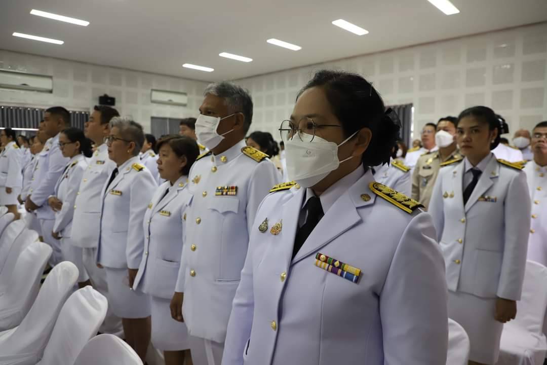 พช.กาญจนบุรี ร่วมประกอบพิธีวางพวงมาลาถวายราชสักการะ สมเด็จพระนารายณ์มหาราช ด้วยความน้อมรำลึก สำนึกในพระมหากรุณาธิคุณ เนื่องในโอกาสวันคล้ายวันสวรรคตสมเด็จพระนารายณ์มหาราช