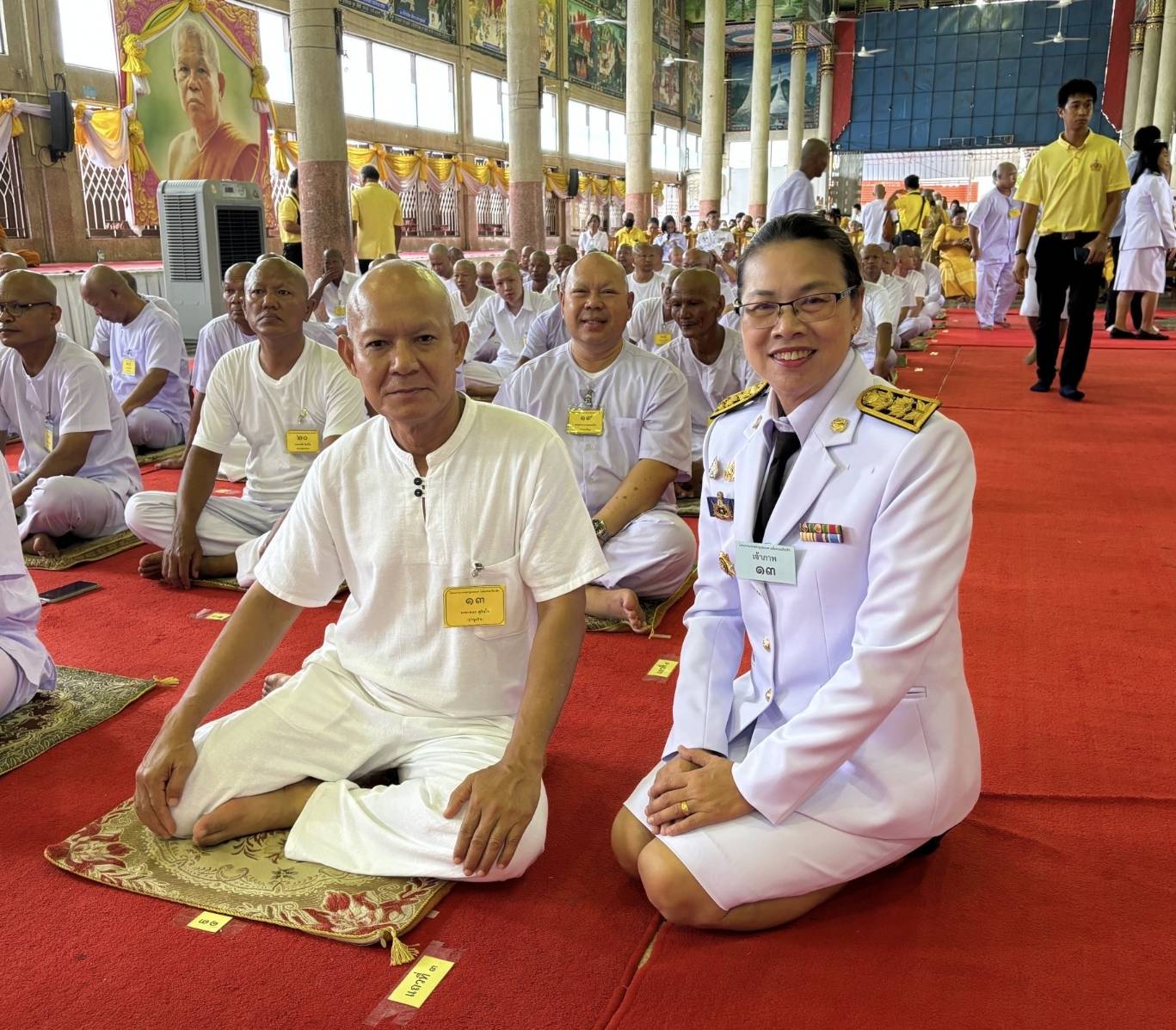 พจ.กาญจนบุรี ร่วมพิธีบรรพชาอุปสมบท เฉลิมพระเกียรติ พระบาทสมเด็จพระเจ้าอยู่หัว เนื่องในโอกาสพระราชพิธีมหามงคลเฉลิมพระชนมพรรษา 6 รอบ 28 กรกฎาคม 2567