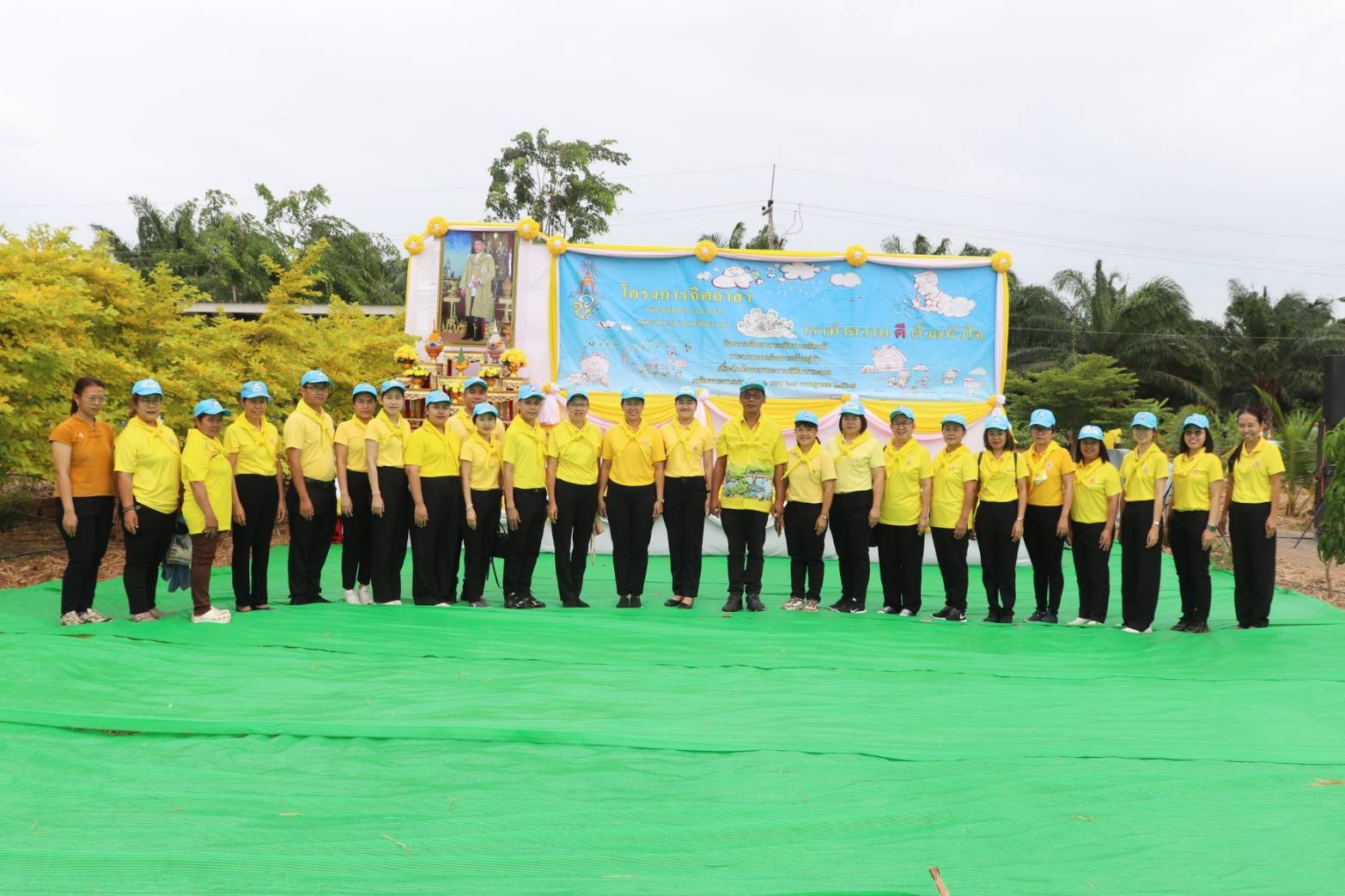 CDD KAN News : พช.กาญจนบุรี ผนึกกำลังขับเคลื่อนโครงการ โคก หนอง นา อารยเกษตร เฉลิมพระเกียรติพระบาทสมเด็จพระเจ้าอยู่หัวเนื่องในโอกาสพระราชพิธีมหามงคลเฉลิมพระชนมพรรษา 6 รอบ 28 กรกฎาคม 2567