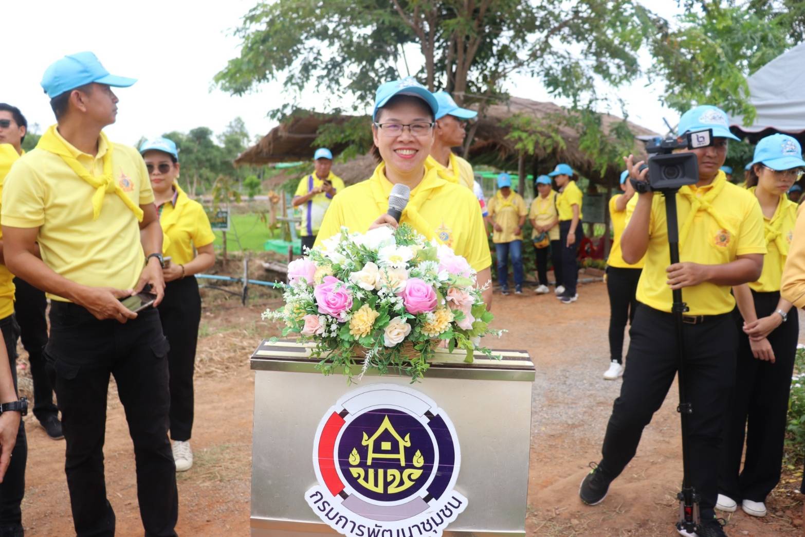 CDD KAN News : พช.กาญจนบุรี ผนึกกำลังขับเคลื่อนโครงการ โคก หนอง นา อารยเกษตร เฉลิมพระเกียรติพระบาทสมเด็จพระเจ้าอยู่หัวเนื่องในโอกาสพระราชพิธีมหามงคลเฉลิมพระชนมพรรษา 6 รอบ 28 กรกฎาคม 2567