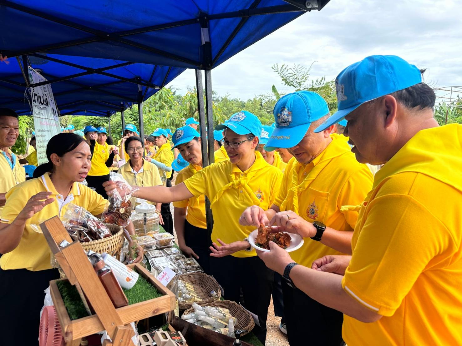 CDD KAN News : พช.กาญจนบุรี ผนึกกำลังขับเคลื่อนโครงการ โคก หนอง นา อารยเกษตร เฉลิมพระเกียรติพระบาทสมเด็จพระเจ้าอยู่หัวเนื่องในโอกาสพระราชพิธีมหามงคลเฉลิมพระชนมพรรษา 6 รอบ 28 กรกฎาคม 2567